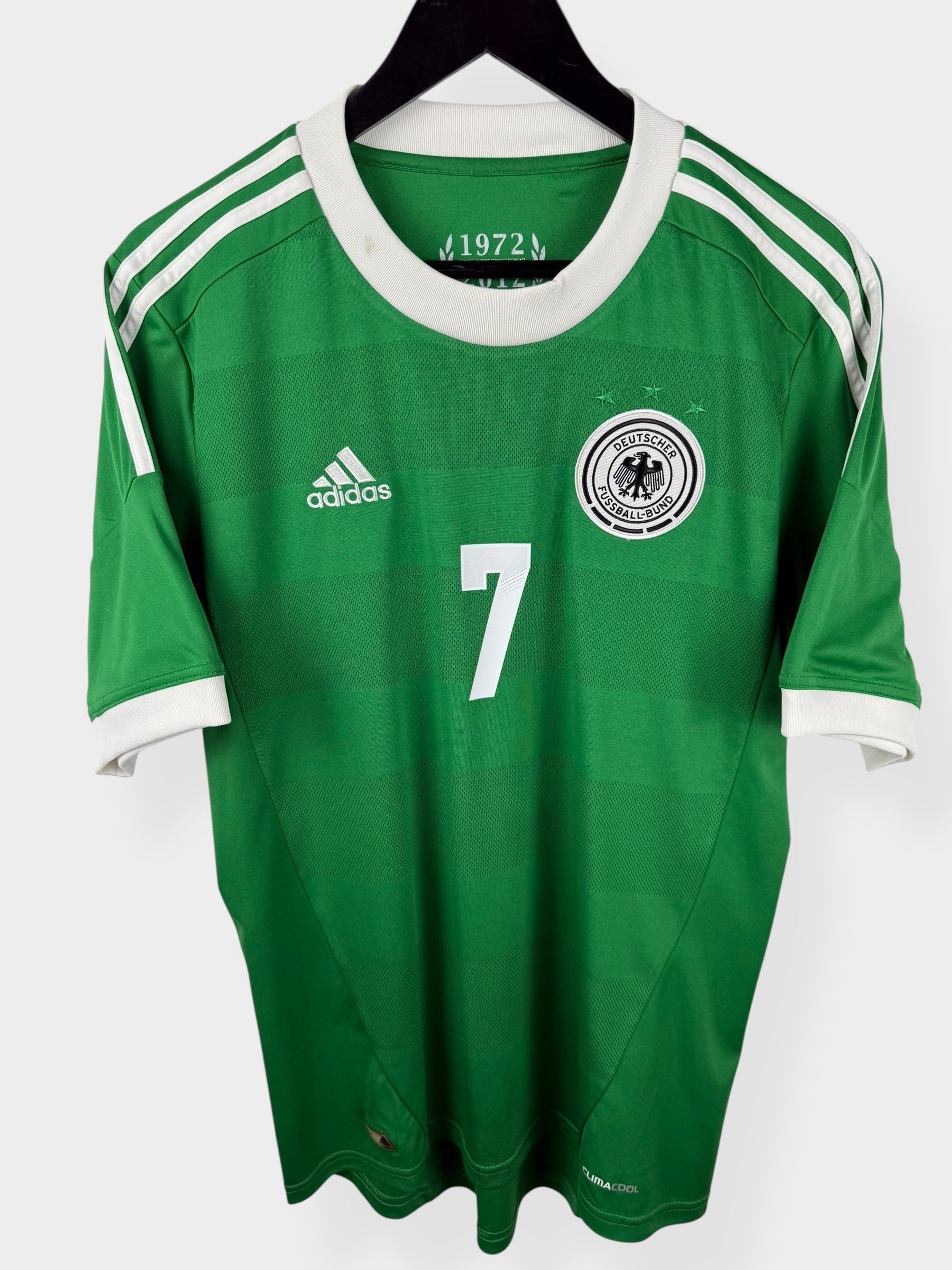 2012-13 GERMANY AWAY SHIRT SCHWEINSTEIGER #7 M - Authentic Football Club