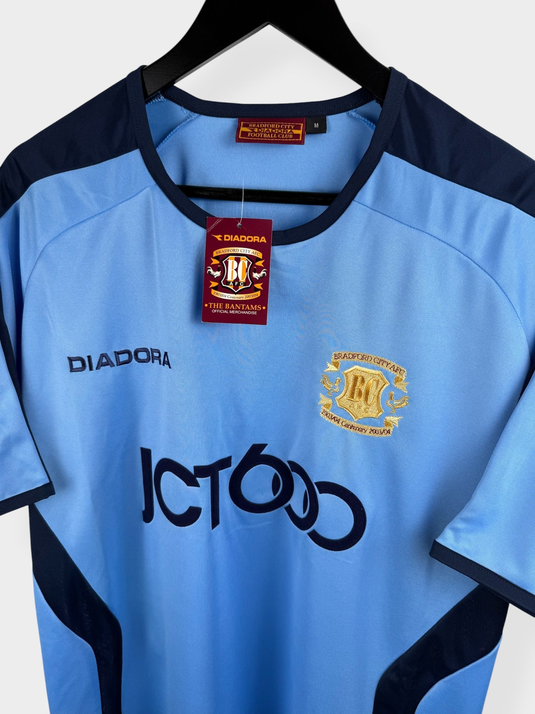 MAILLOT EXTÉRIEUR DE BRADFORD CITY 2003-04 M