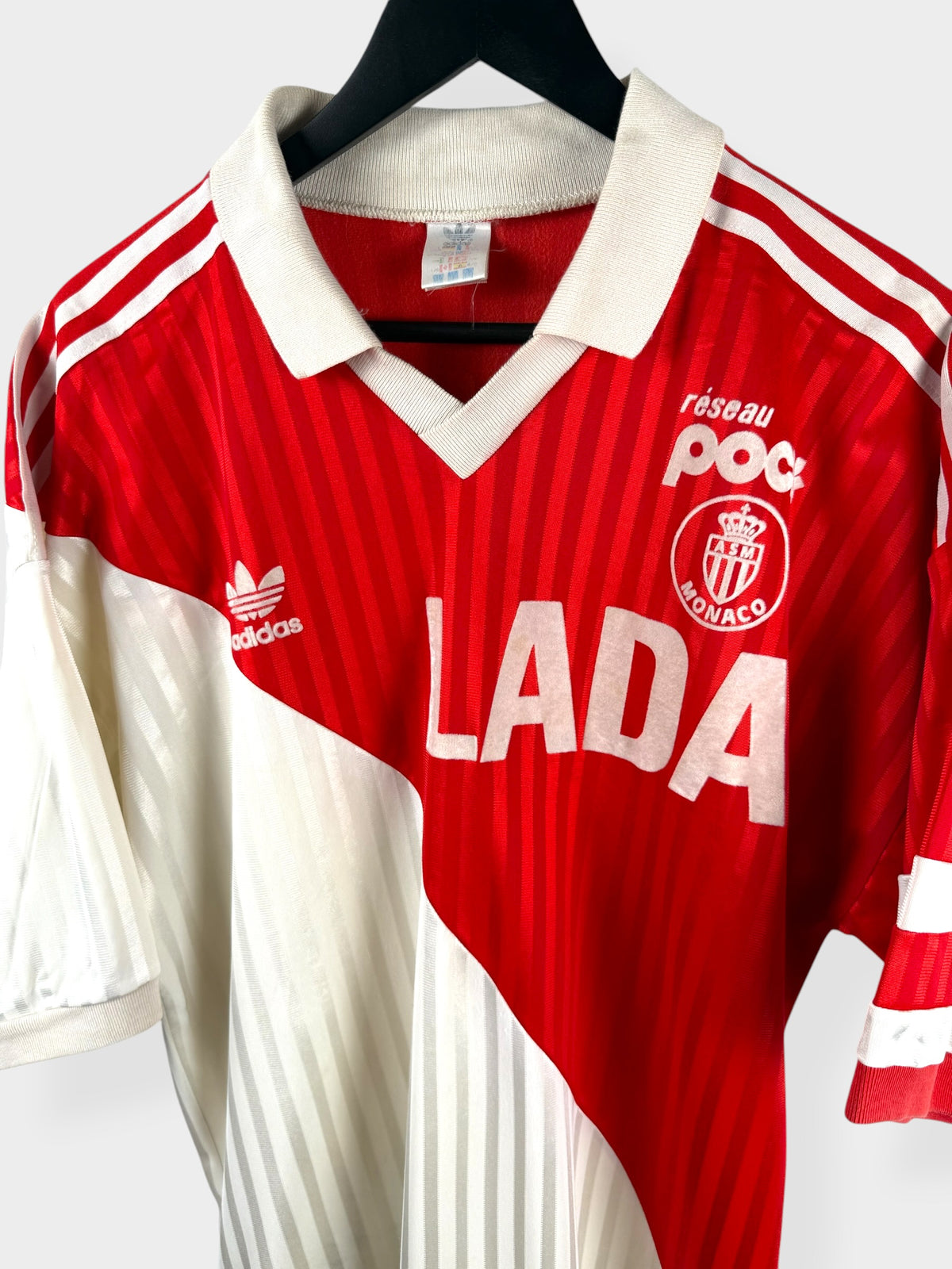 1990-91 MONACO HOME SHIRT L