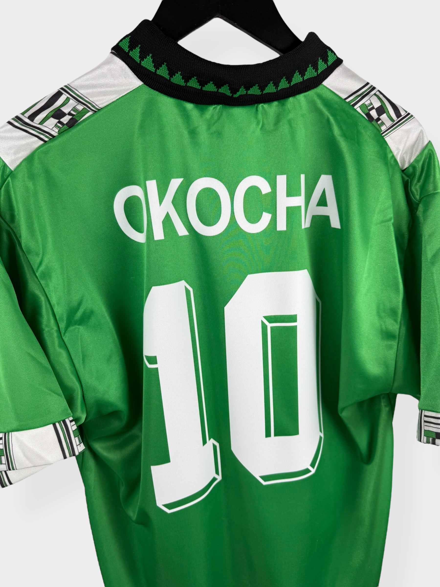 1994-95 NIGERIA HOME SHIRT OKOCHA #10 L - Authentic Football Club