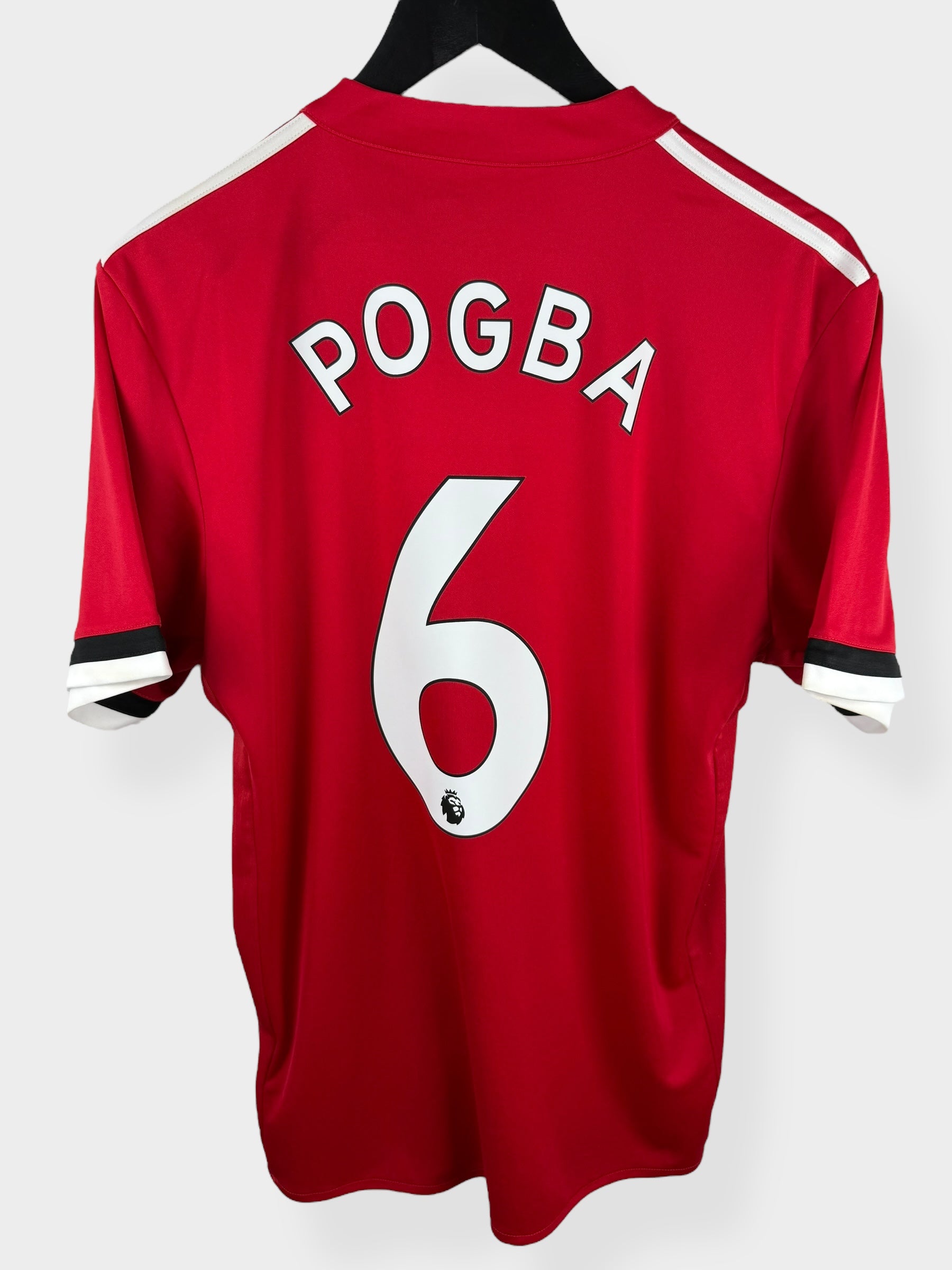 2017-18 MANCHESTER UNITED HOME SHIRT POGBA #6 M - Authentic Football Club