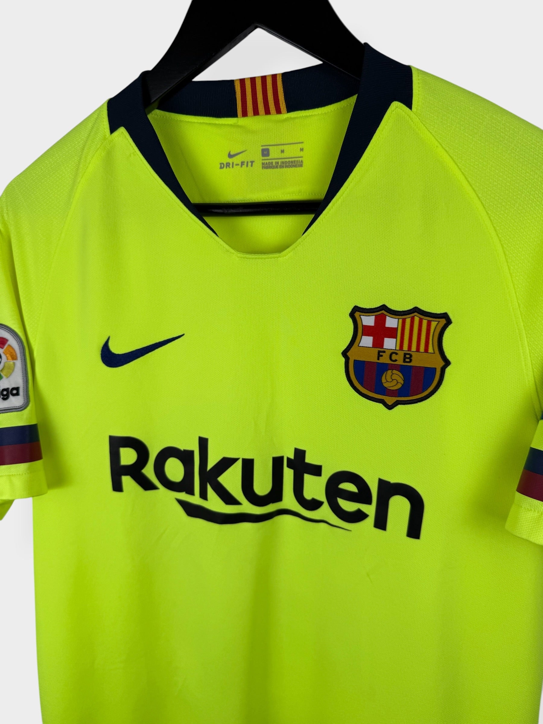 2018-19 BARCELONA AWAY SHIRT MESSI #10 M