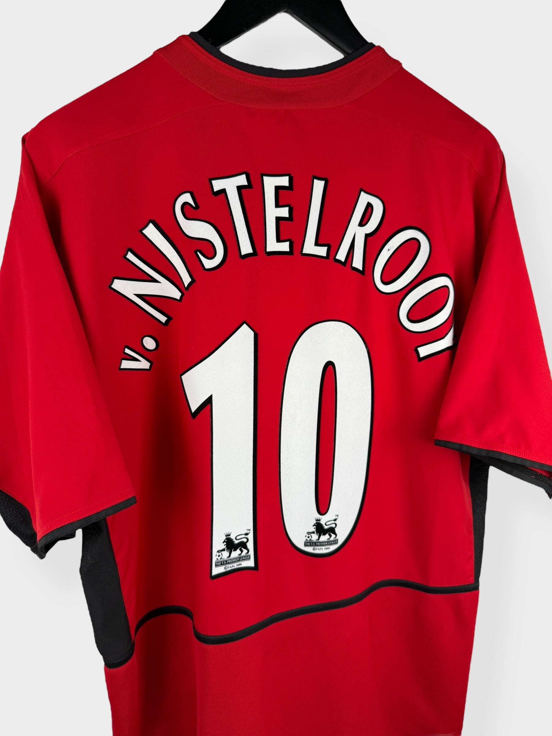 2002-04 MANCHESTER UNITED HEIMTRIKOT V. NISTELROOY #10 L