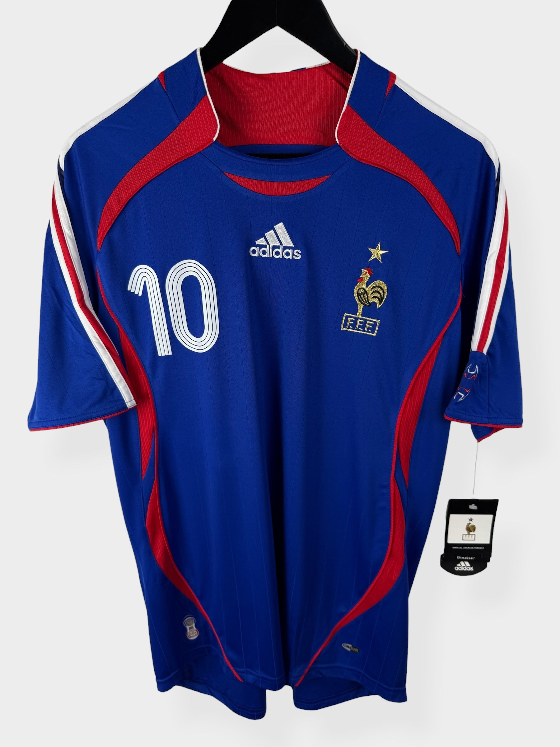 2006-07 FRANCE HOME SHIRT ZIDANE #10 M