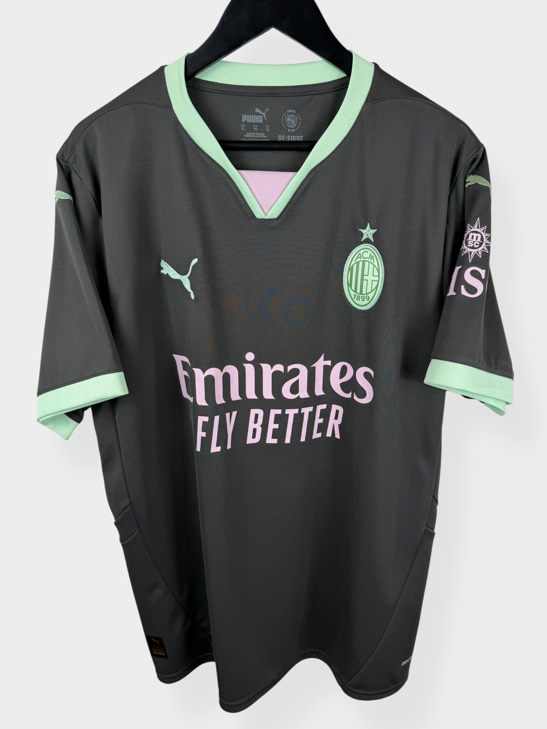 2024-25 AC MILAN THIRD SHIRT GIMENEZ #7 XL - Authentic Football Club