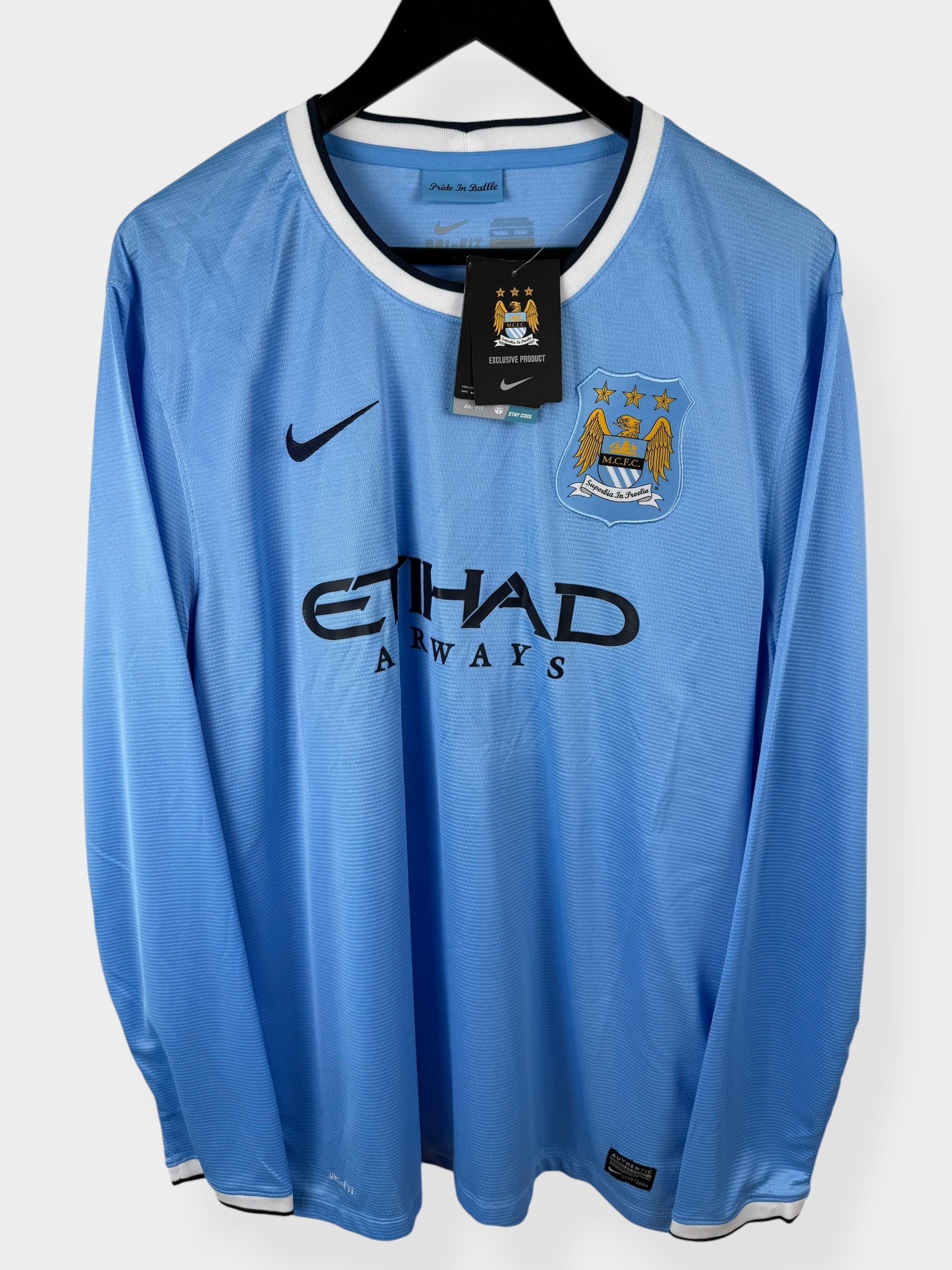 2013-14 MANCHESTER CITY HEIMTRIKOT LS TOURE YAYA #42 XL