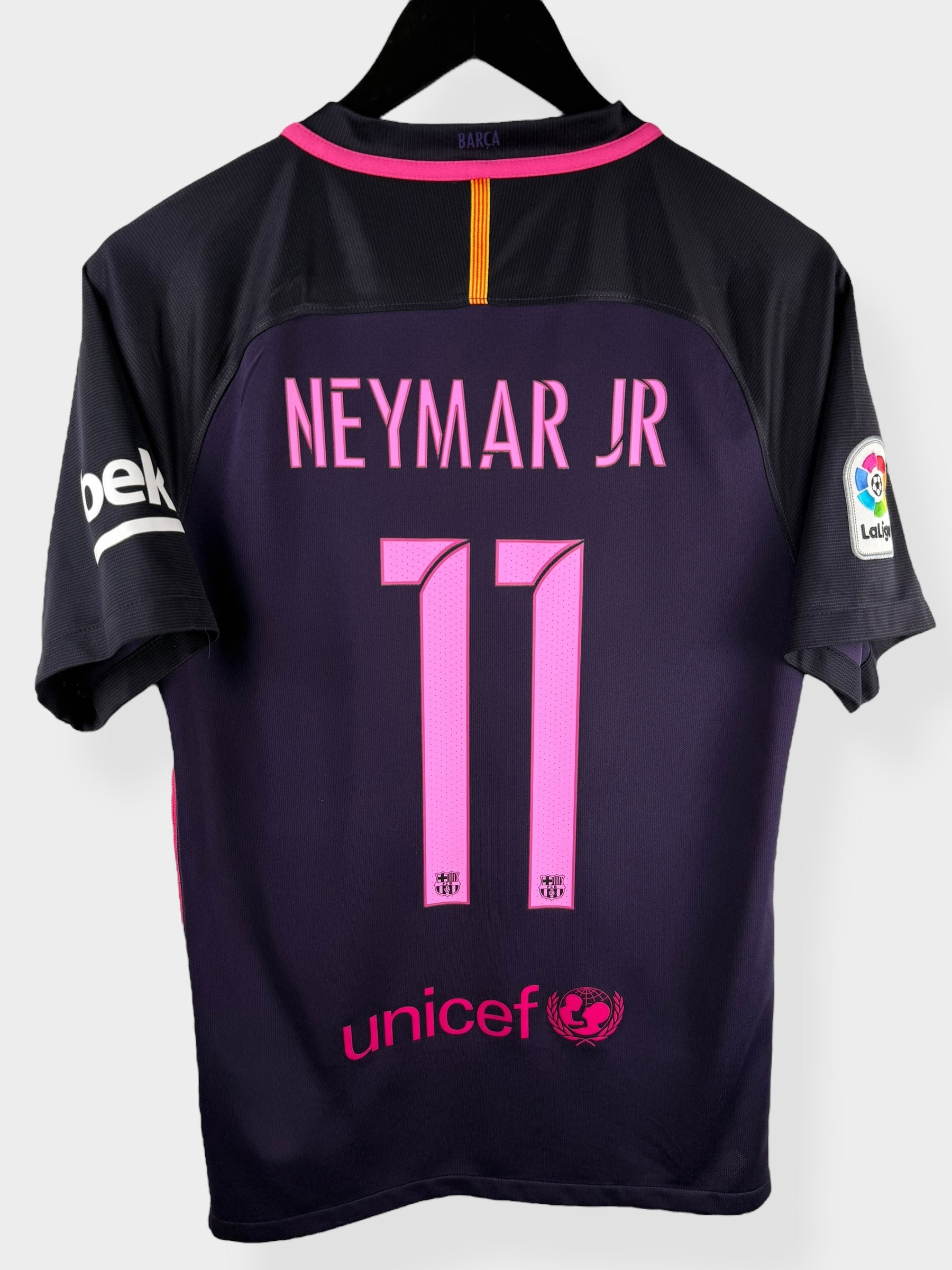 2016-17 BARCELONA AWAY SHIRT NEYMAR JR #11 S