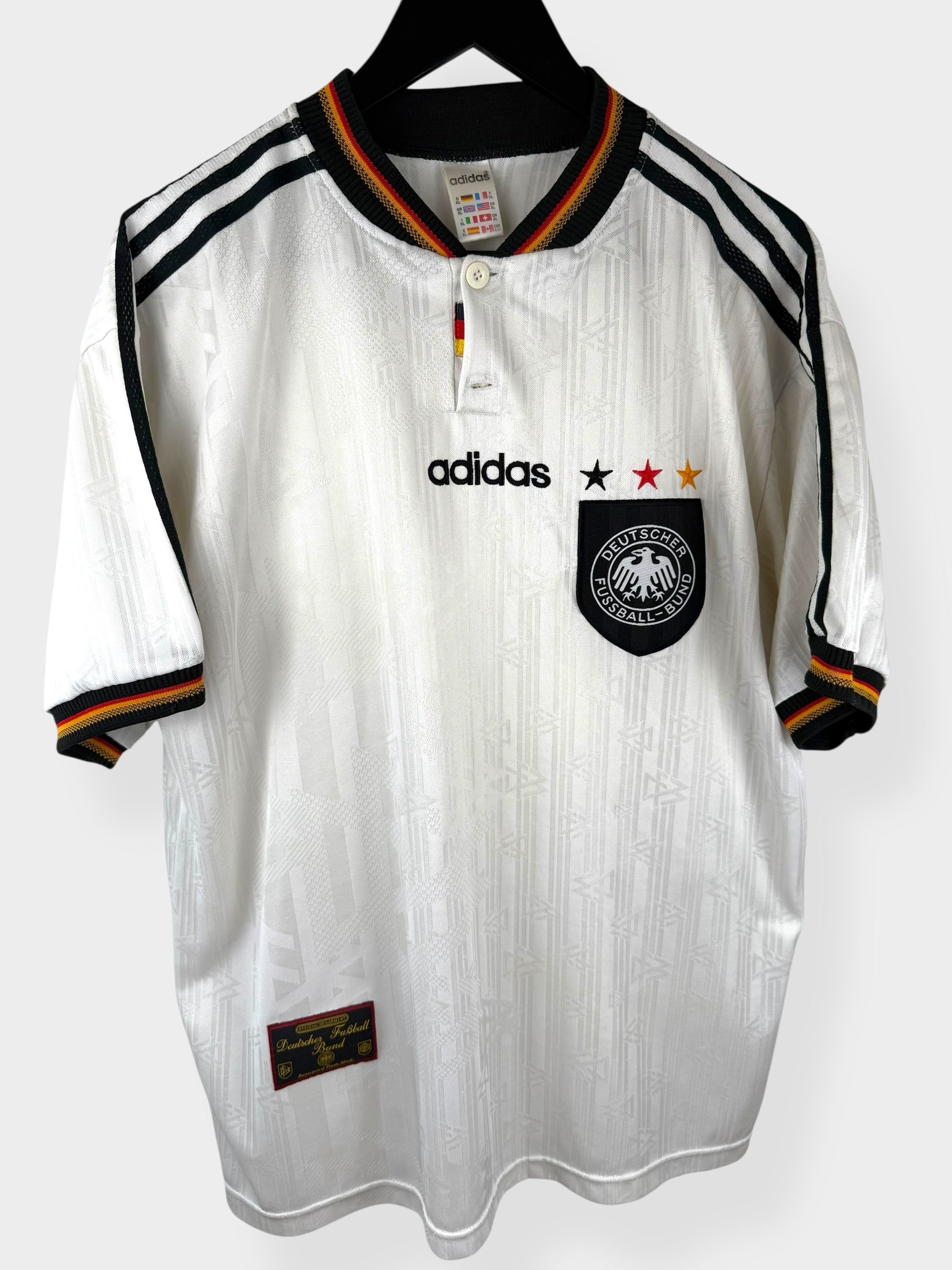 1996-98 GERMANY HOME SHIRT XL