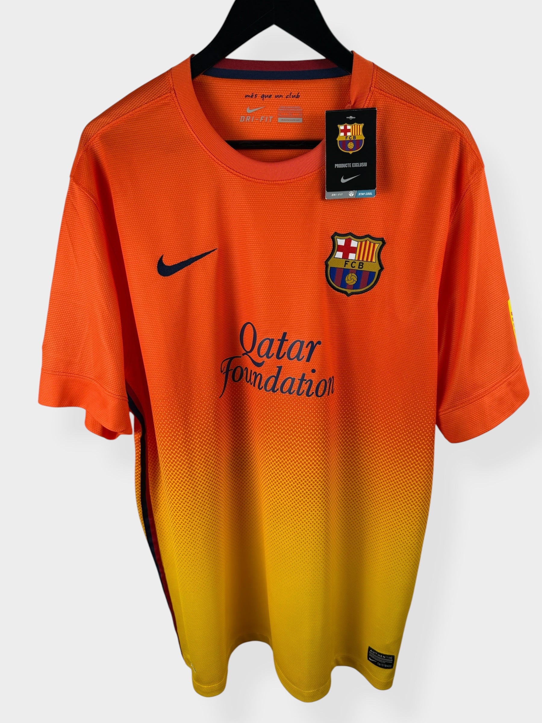2012-13 BARCELONA AWAY SHIRT MESSI #10 XL