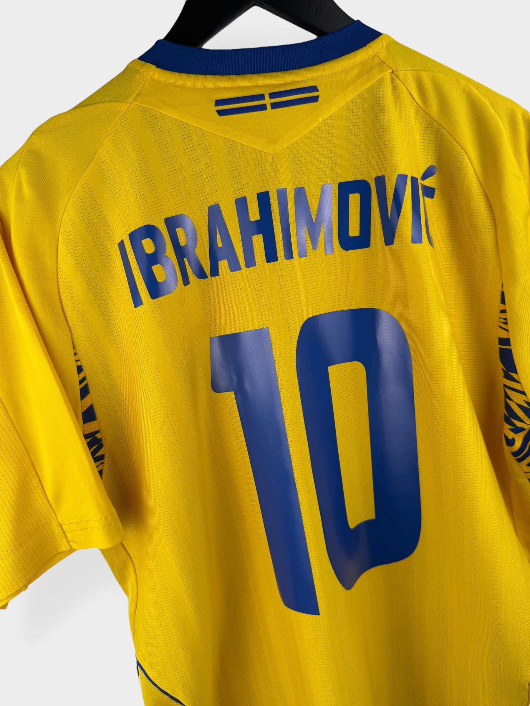 2007-09 SWEDEN HOME SHIRT IBRAHIMOVIC #10 L