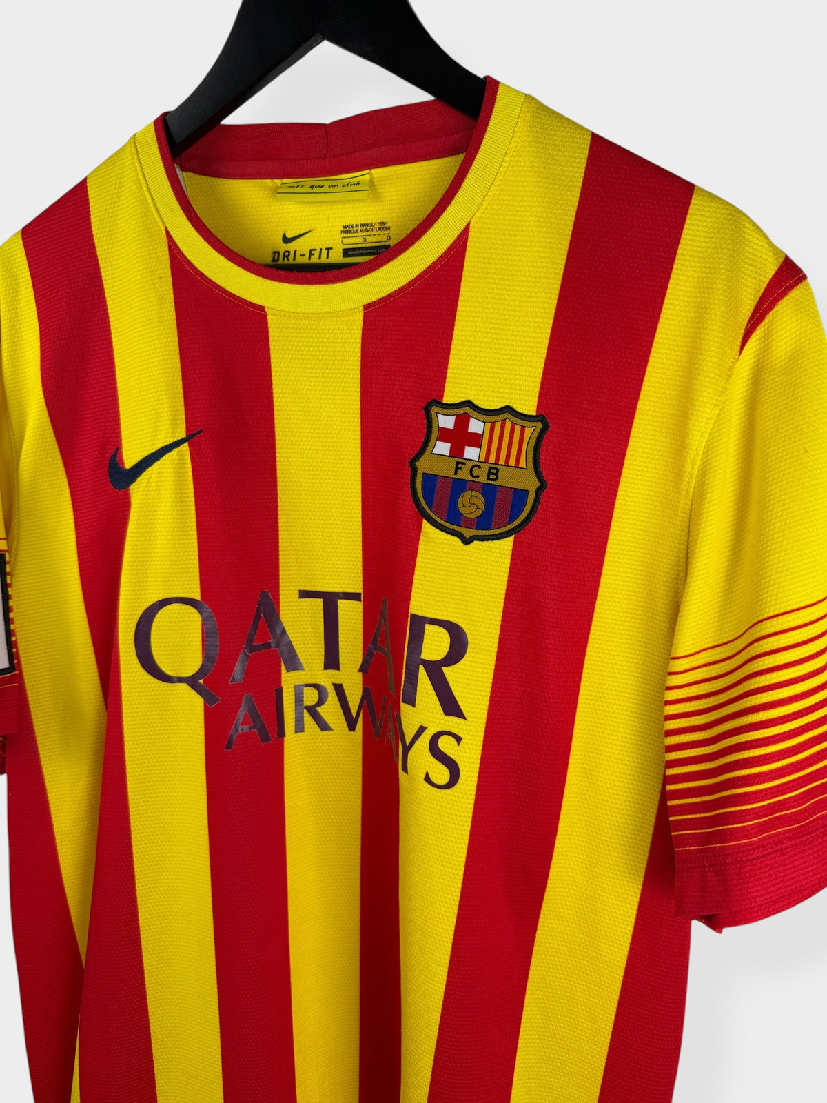 MAILLOT EXTÉRIEUR BARCELONA 2013-14 XAVI #6 L