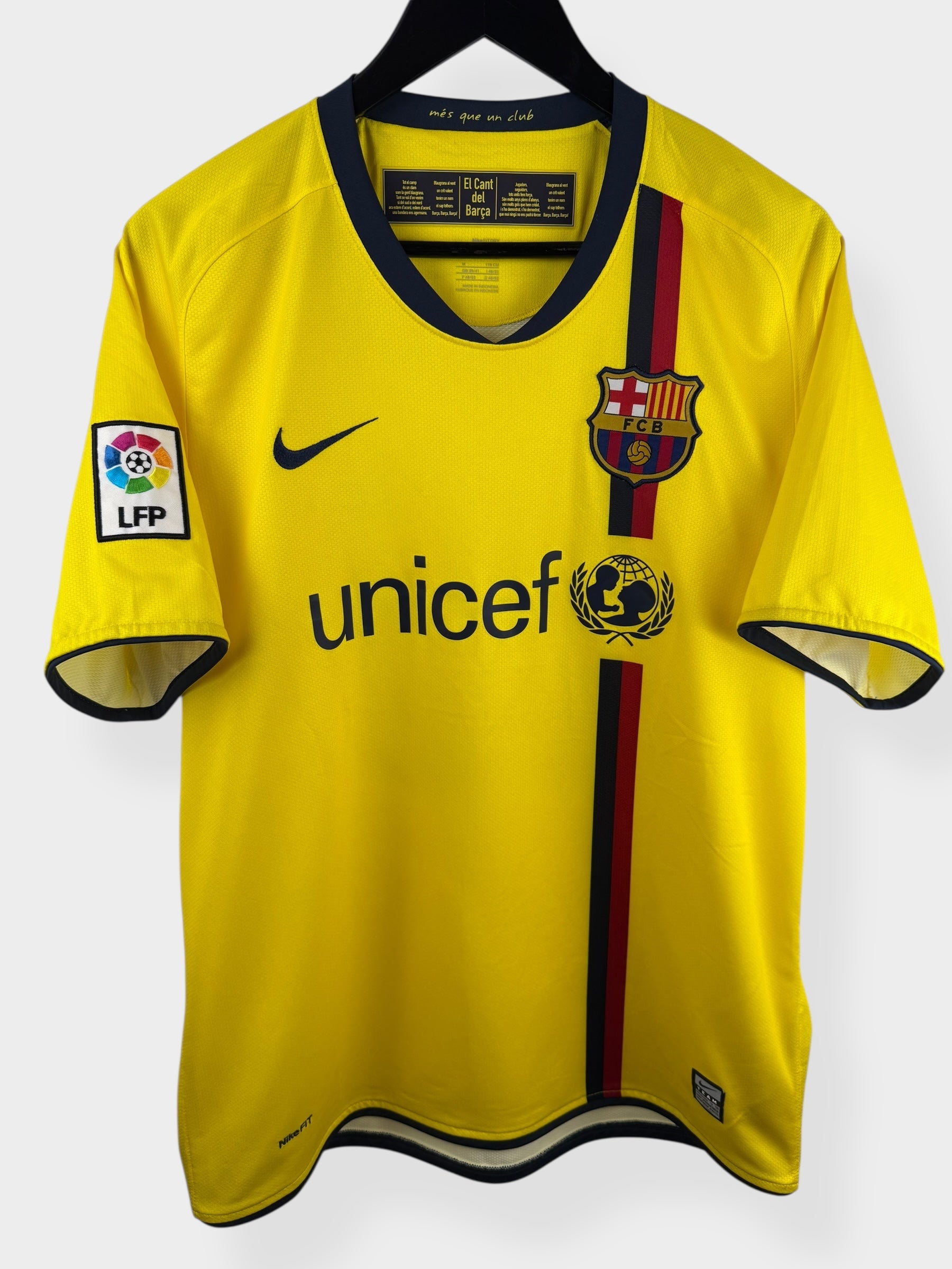 2008-10 BARCELONA AWAY SHIRT MESSI #10 M