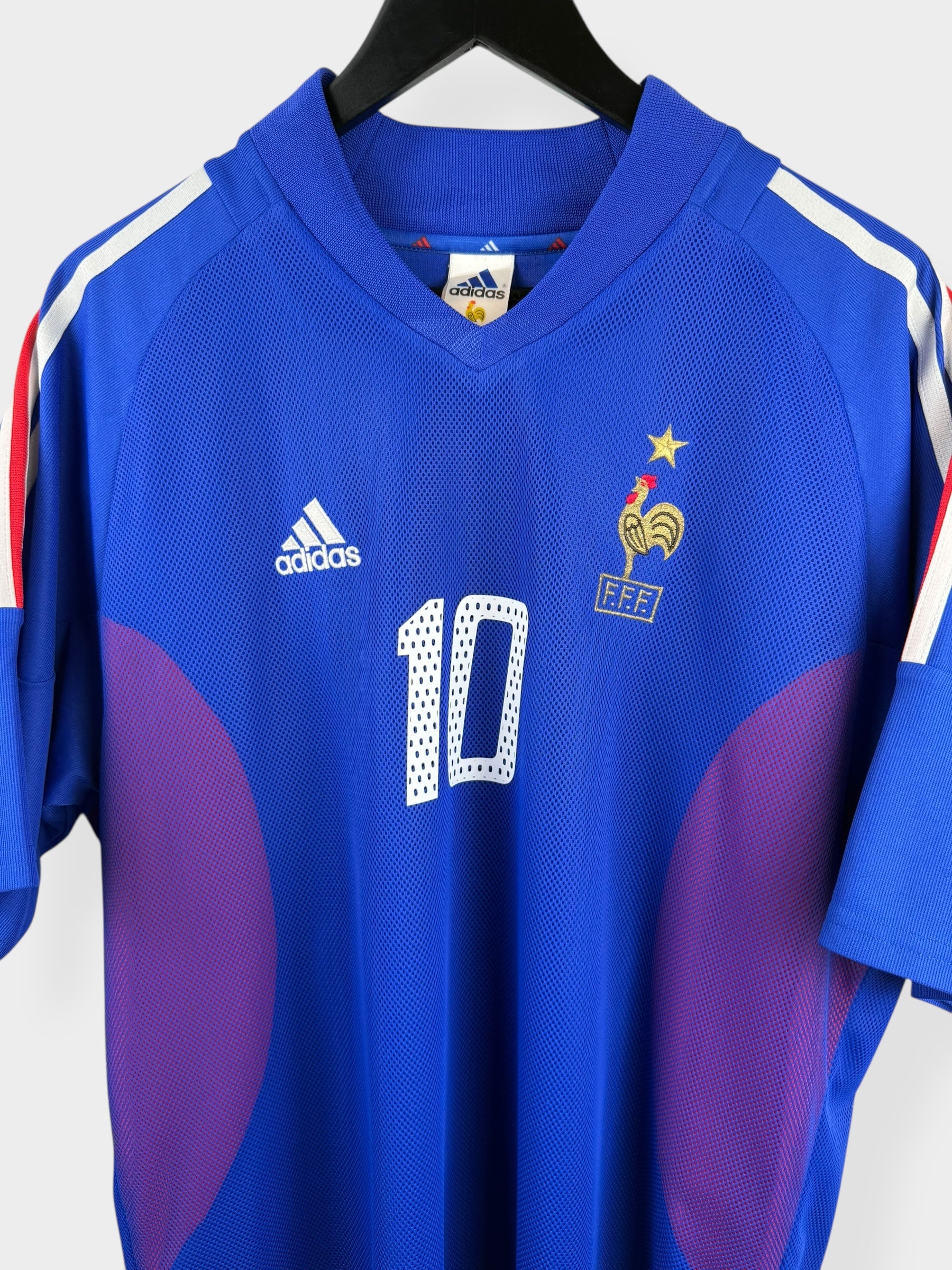 2002-04 FRANCE HOME SHIRT ZIDANE #10 XL