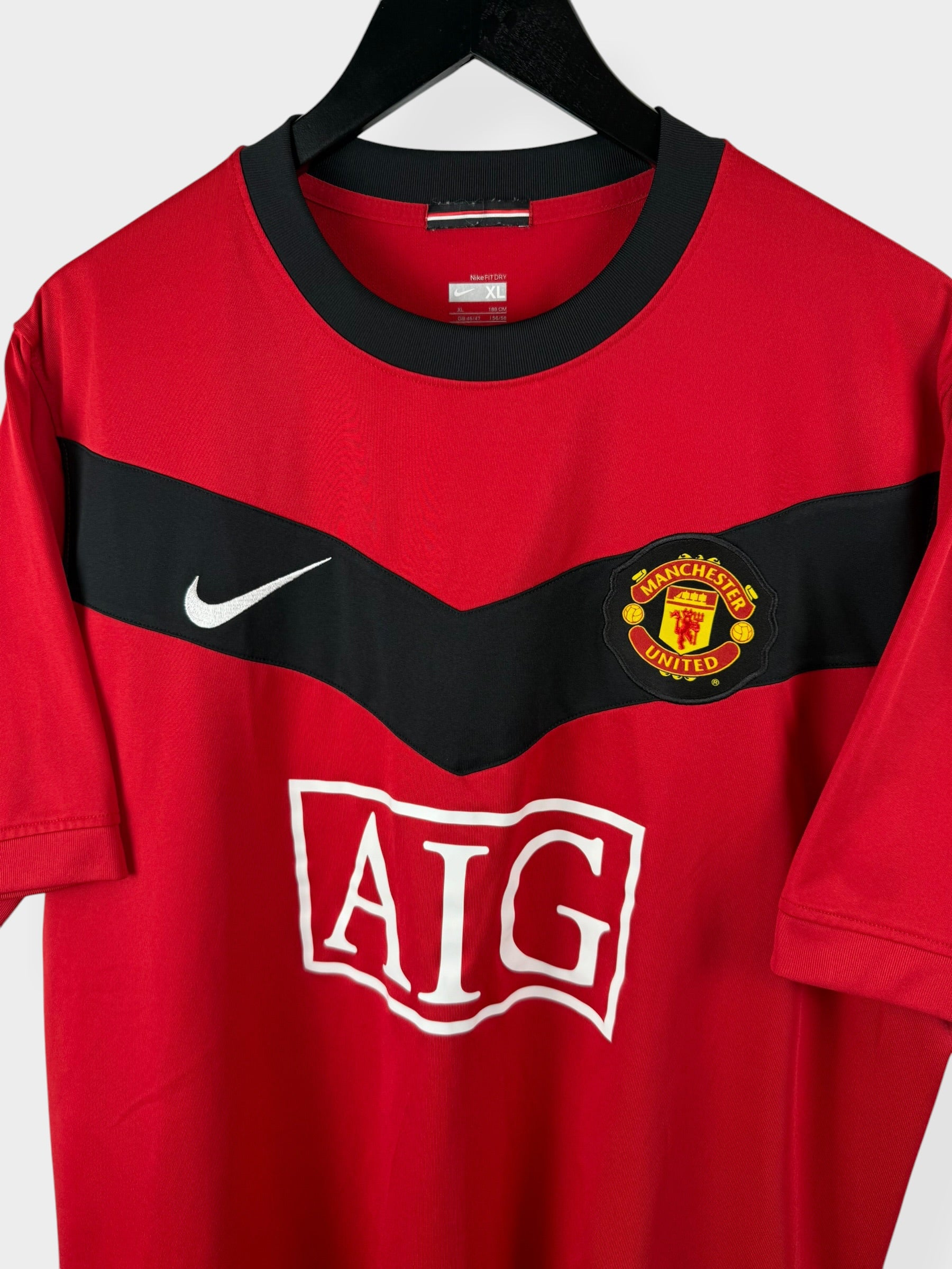 2009-10 MANCHESTER UNITED HOME SHIRT ROONEY #10 XL