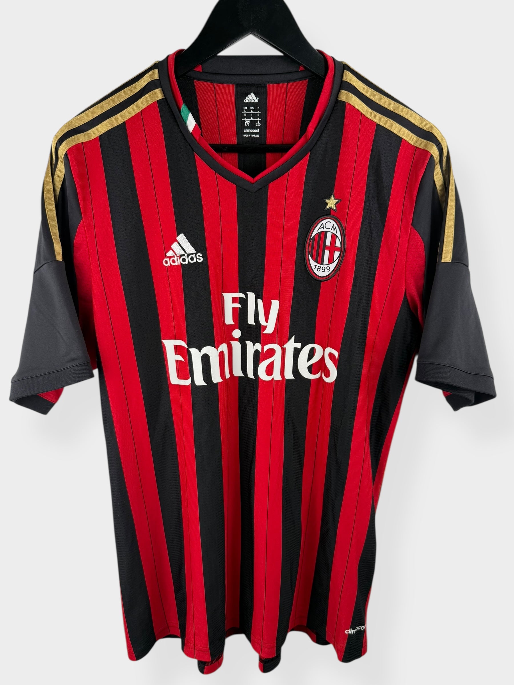 2013-14 AC MILAN HOME SHIRT L