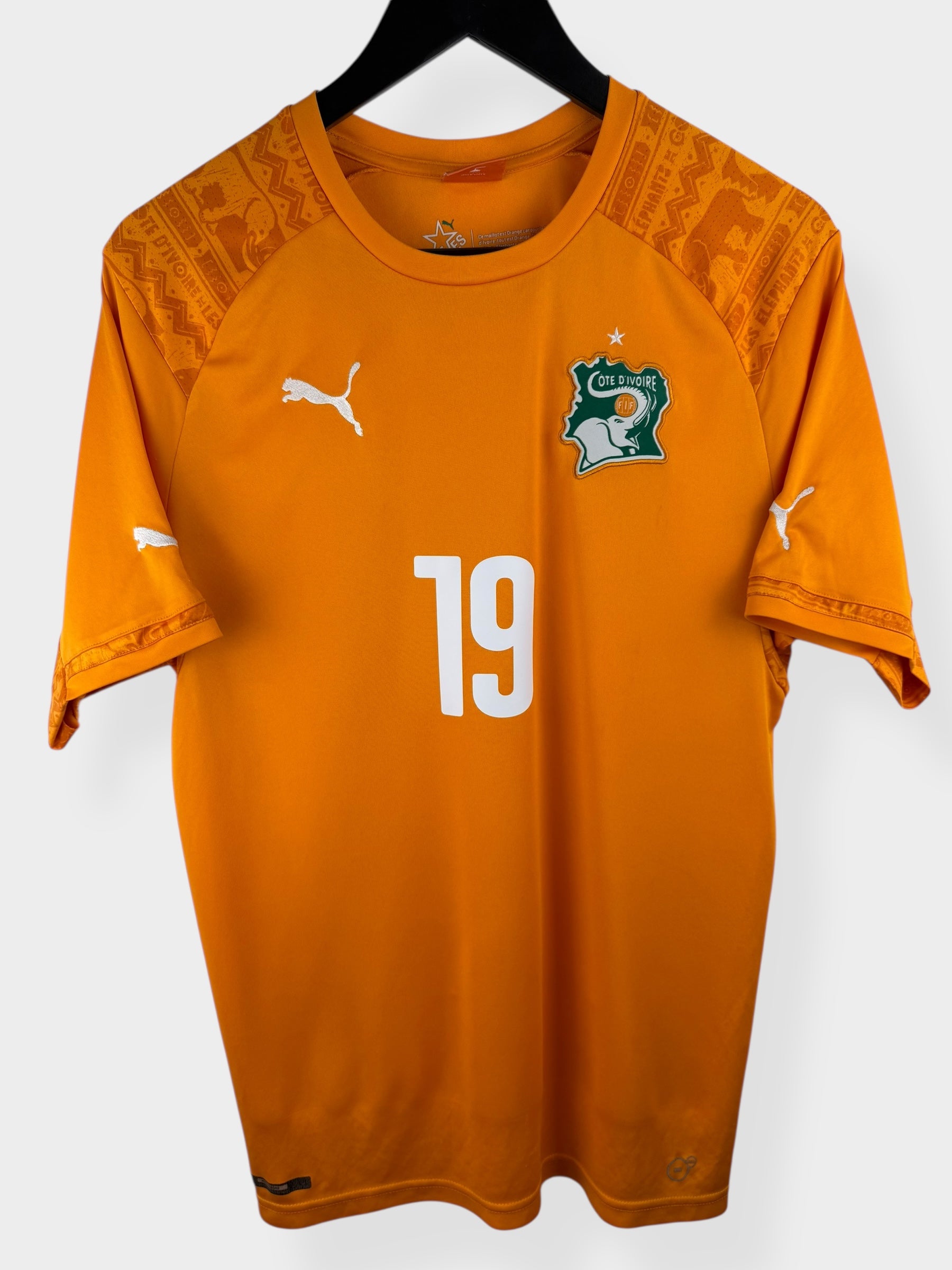 2014-16 IVORY COAST HOME SHIRT TOURE YAYA #19 M