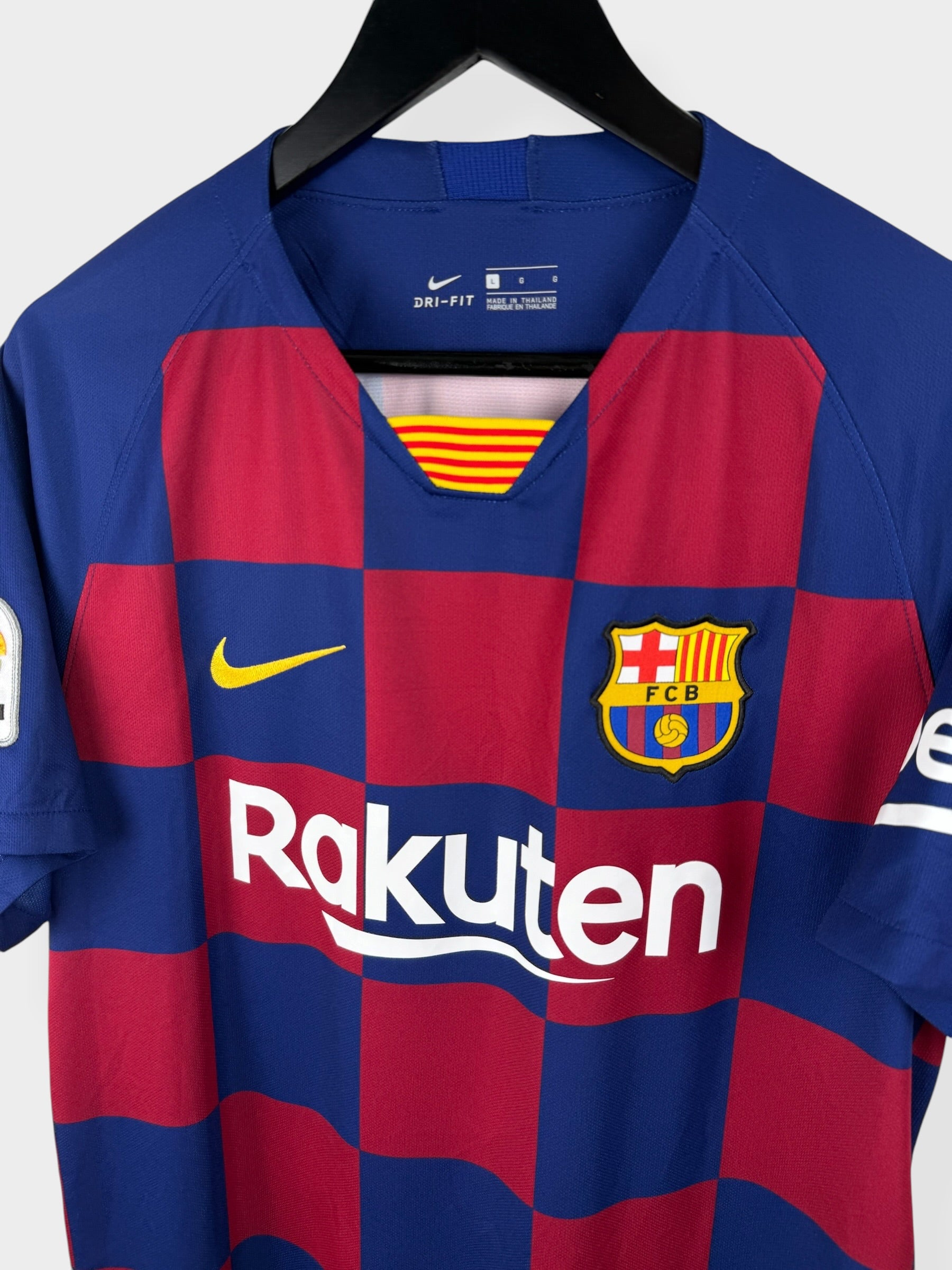 2019-20 BARCELONA HOME SHIRT MESSI #10 L