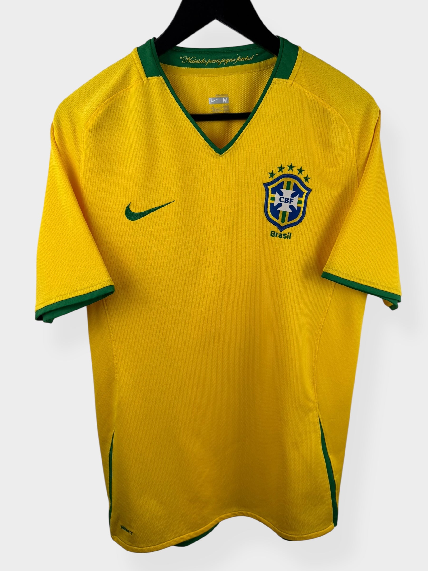 2008-10 BRAZIL HOME SHIRT M