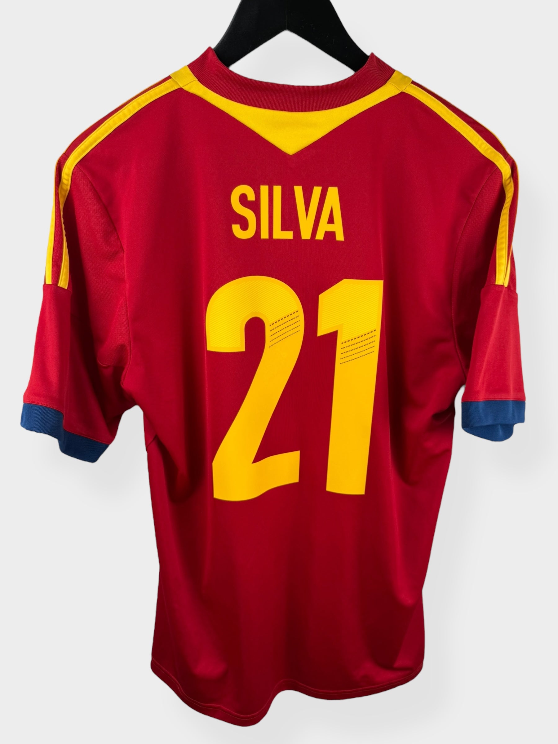 2012-13 SPANIEN HEIMTRIKOT SILVA #21 M