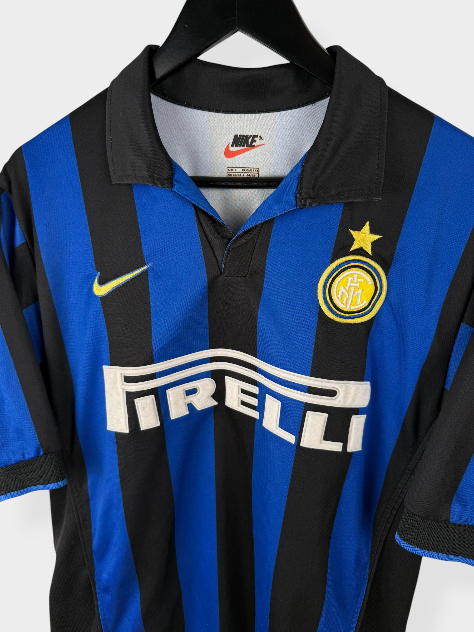1998-99 INTER MILAN HEIMTRIKOT RONALDO #9 S