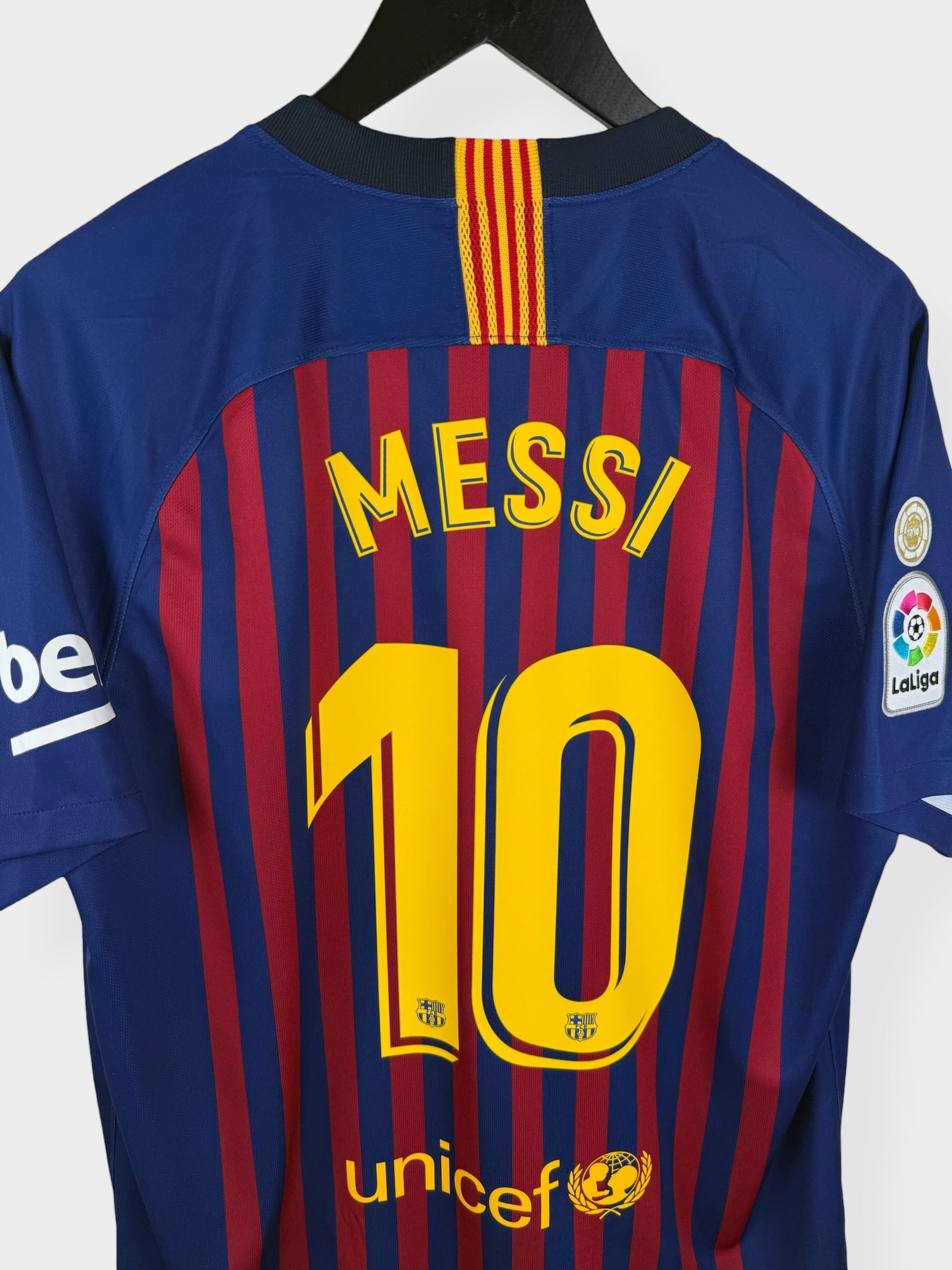 2018-19 BARCELONA HOME SHIRT MESSI #10 L