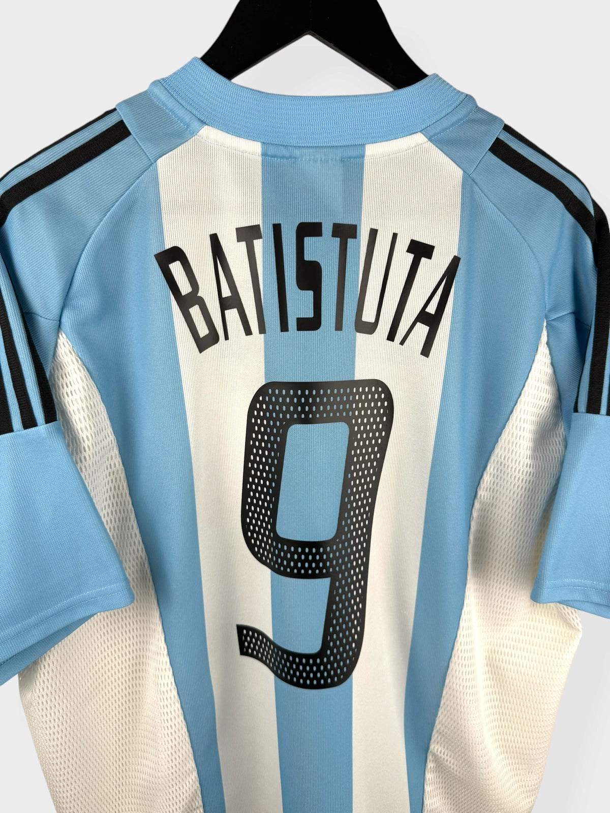 2002-04 ARGENTINA HOME SHIRT BATISTUTA #9 XL - Authentic Football Club