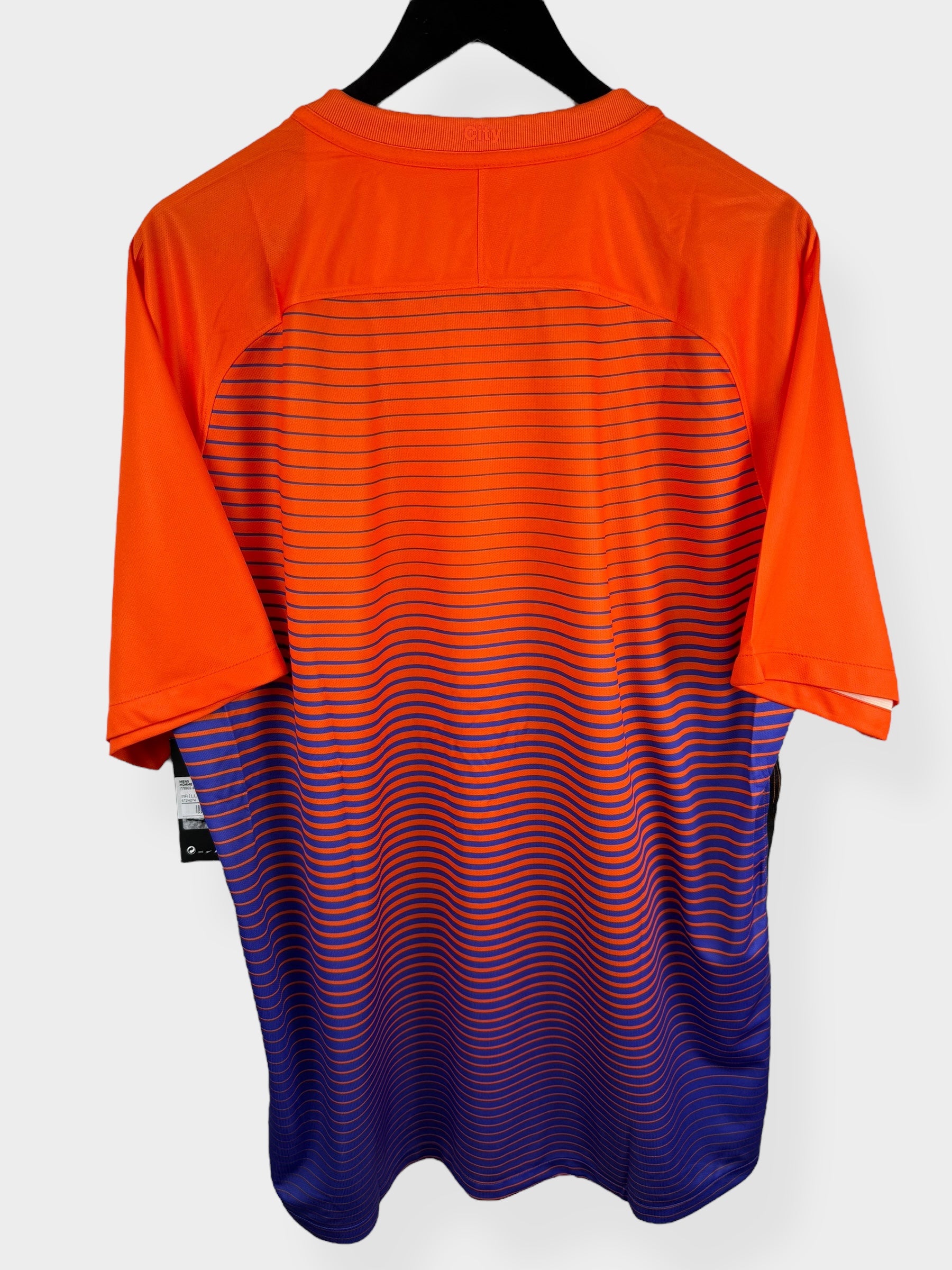 2016-17 MANCHESTER CITY THIRD SHIRT XXL - Authentic Football Club