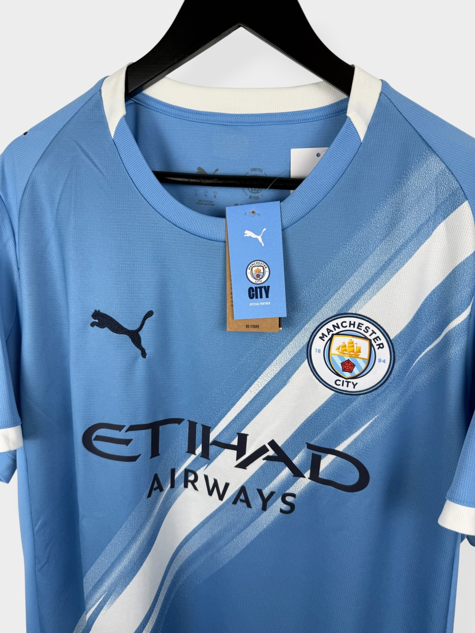 MAILLOT DOMICILE MANCHESTER CITY 2025-26 HAALAND #9 XL