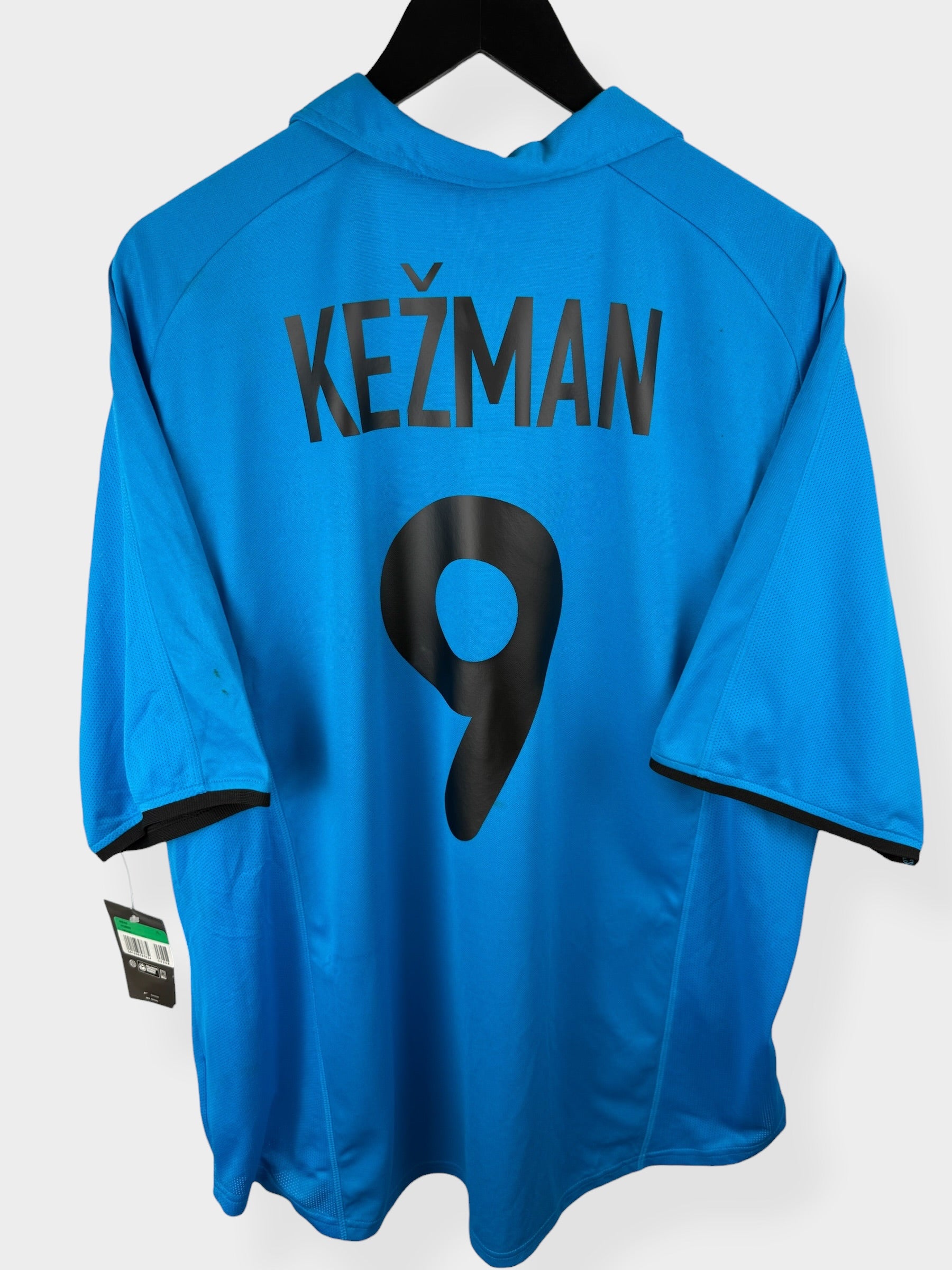 2001-02 PSV AWAY SHIRT KEZMAN #9 XL