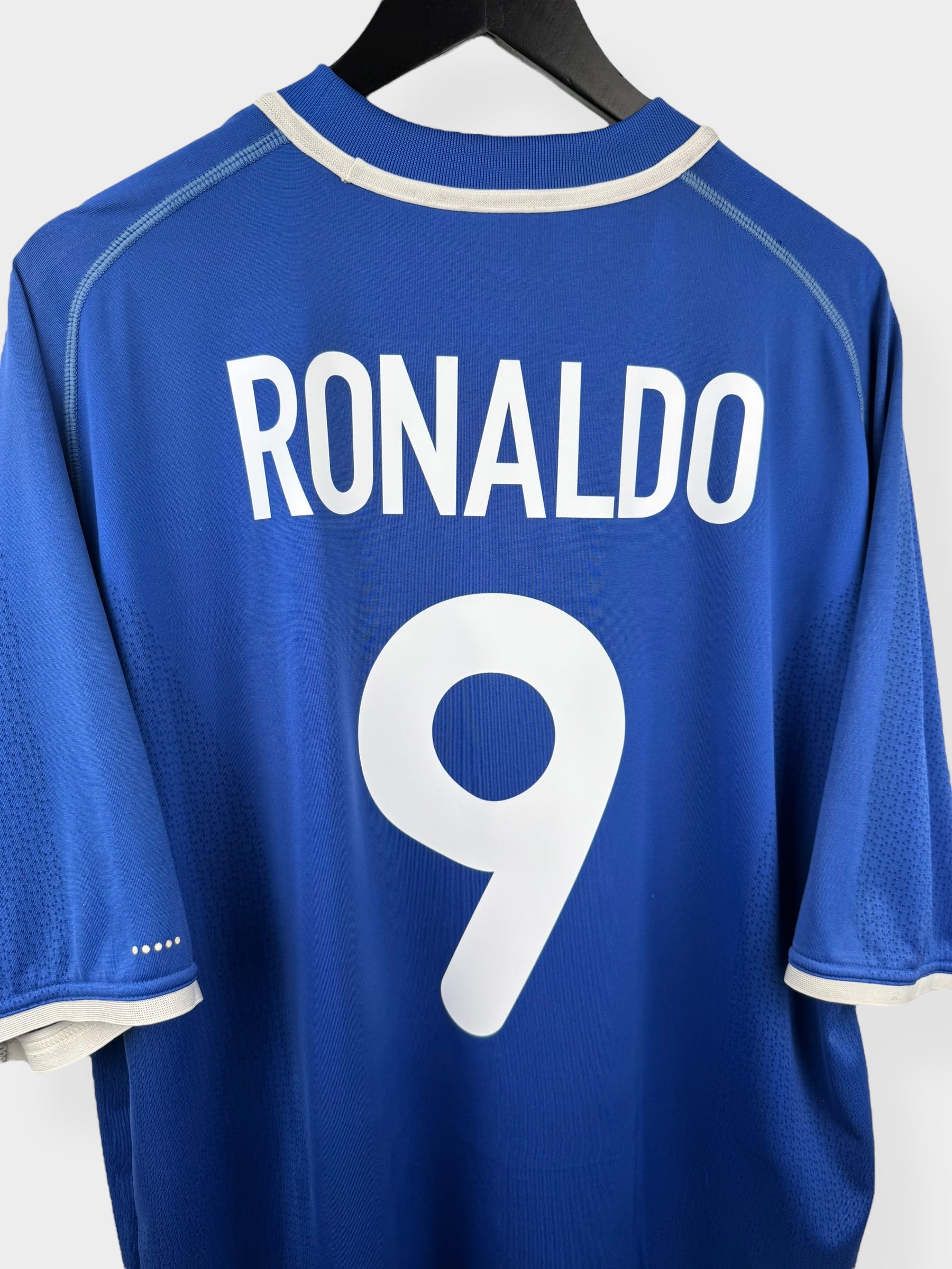 2000-02 BRAZIL AWAY SHIRT RONALDO #9 XL