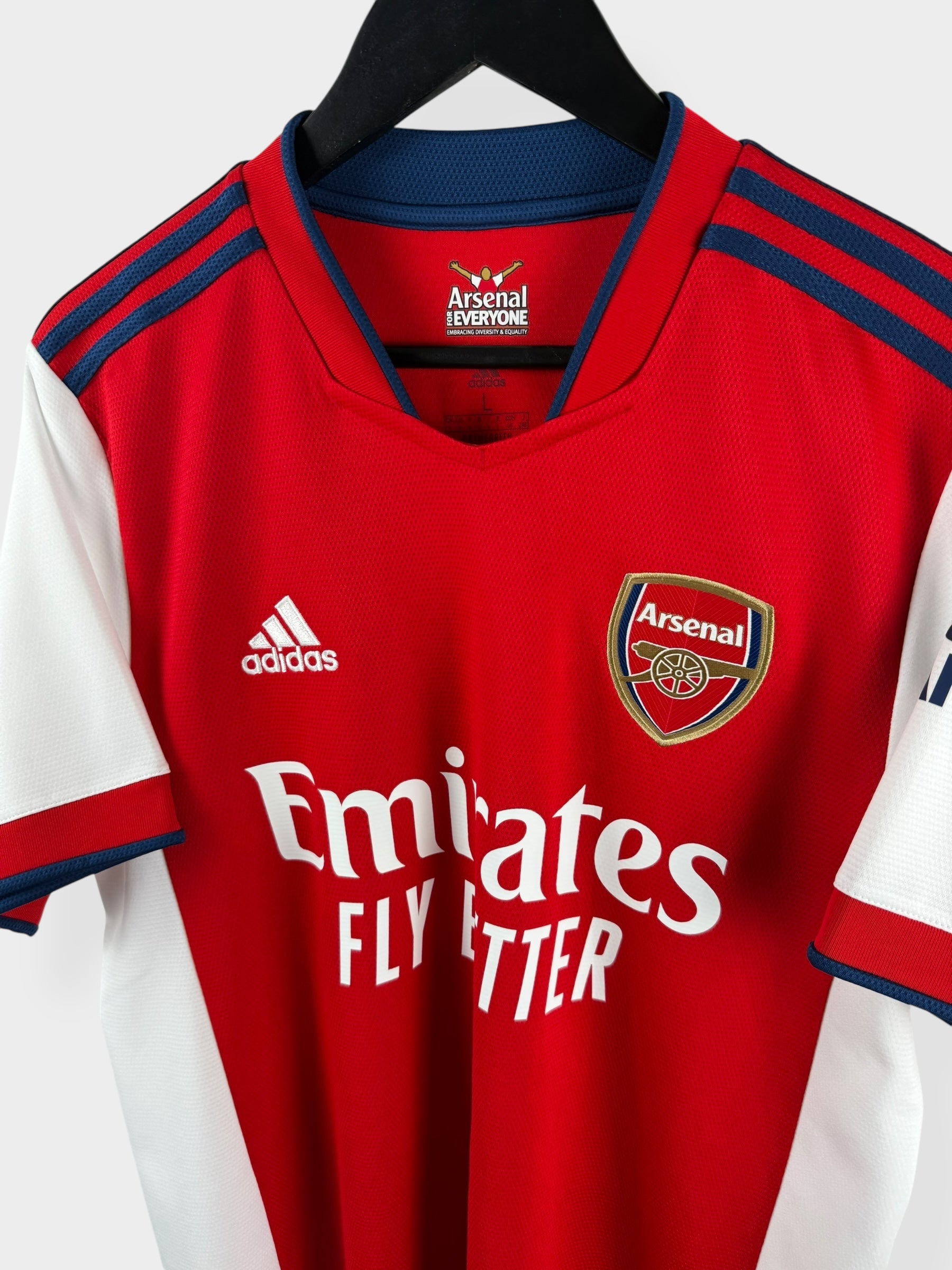 2021-22 ARSENAL HOME SHIRT SAKA #7 L