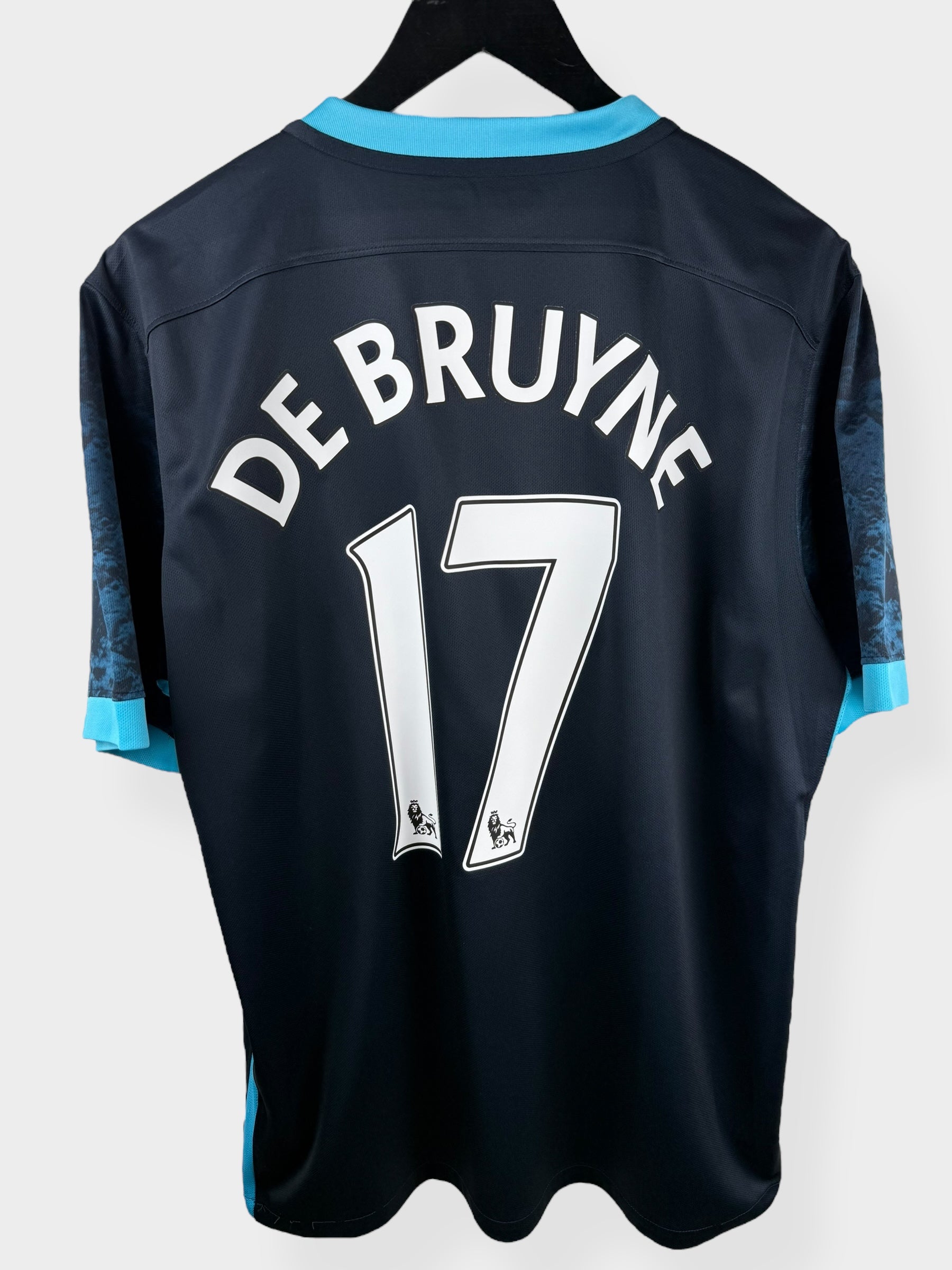 2015-16 MANCHESTER CITY AUSWÄRTSTRIKOT DE BRUYNE #17 L