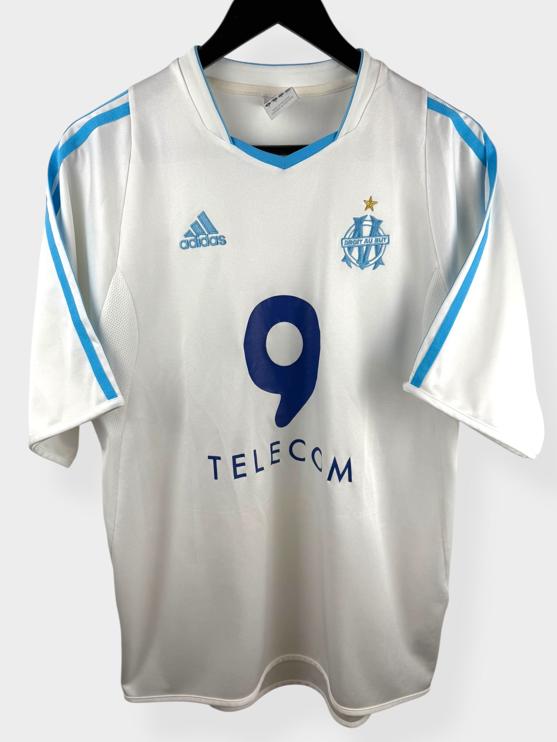2003-04 OLYMPIQUE MARSEILLE HOME SHIRT DROGBA #11 M