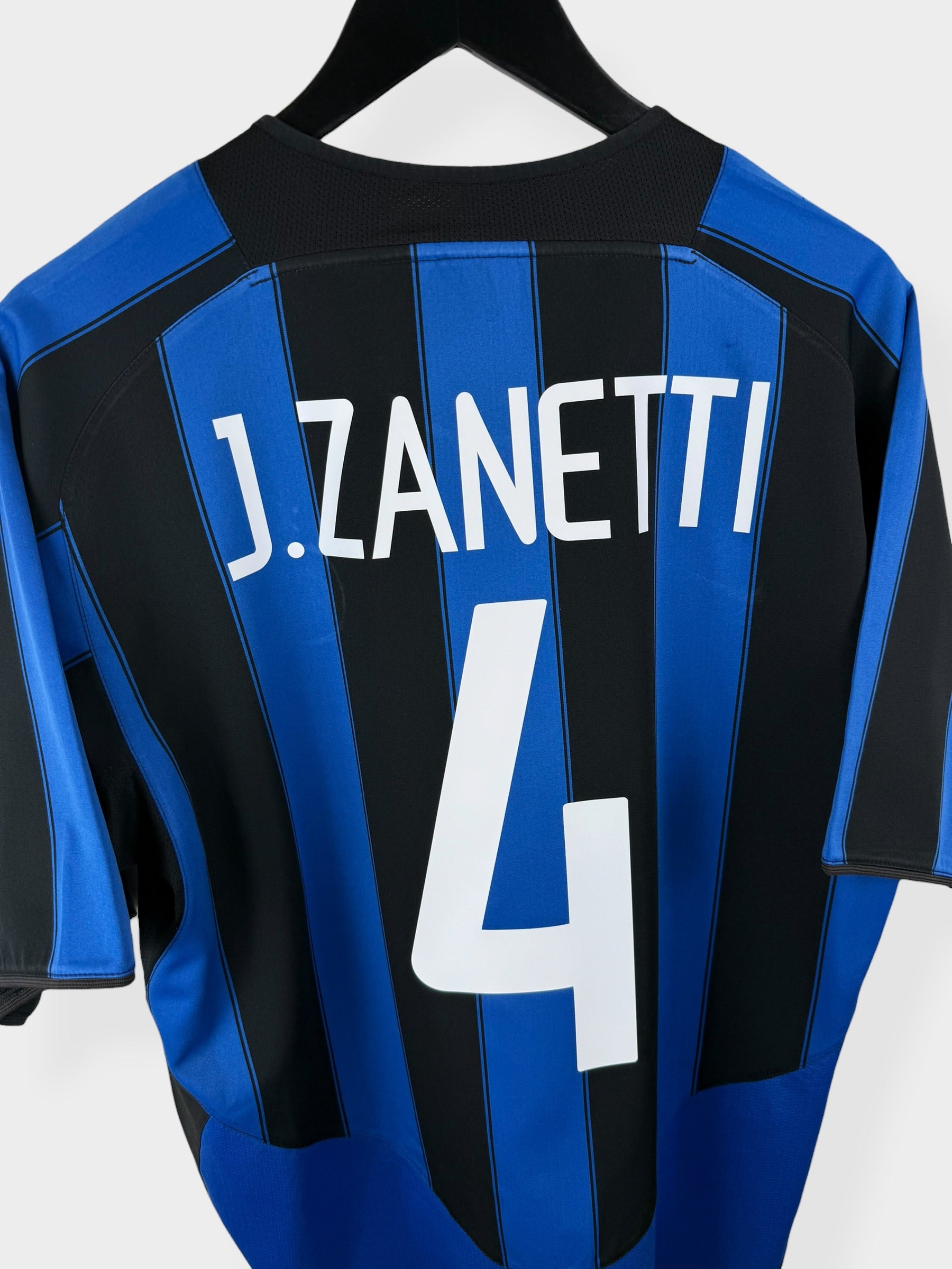 MAILLOT DOMICILE INTER MILAN 2003-04 ZANETTI #4 L
