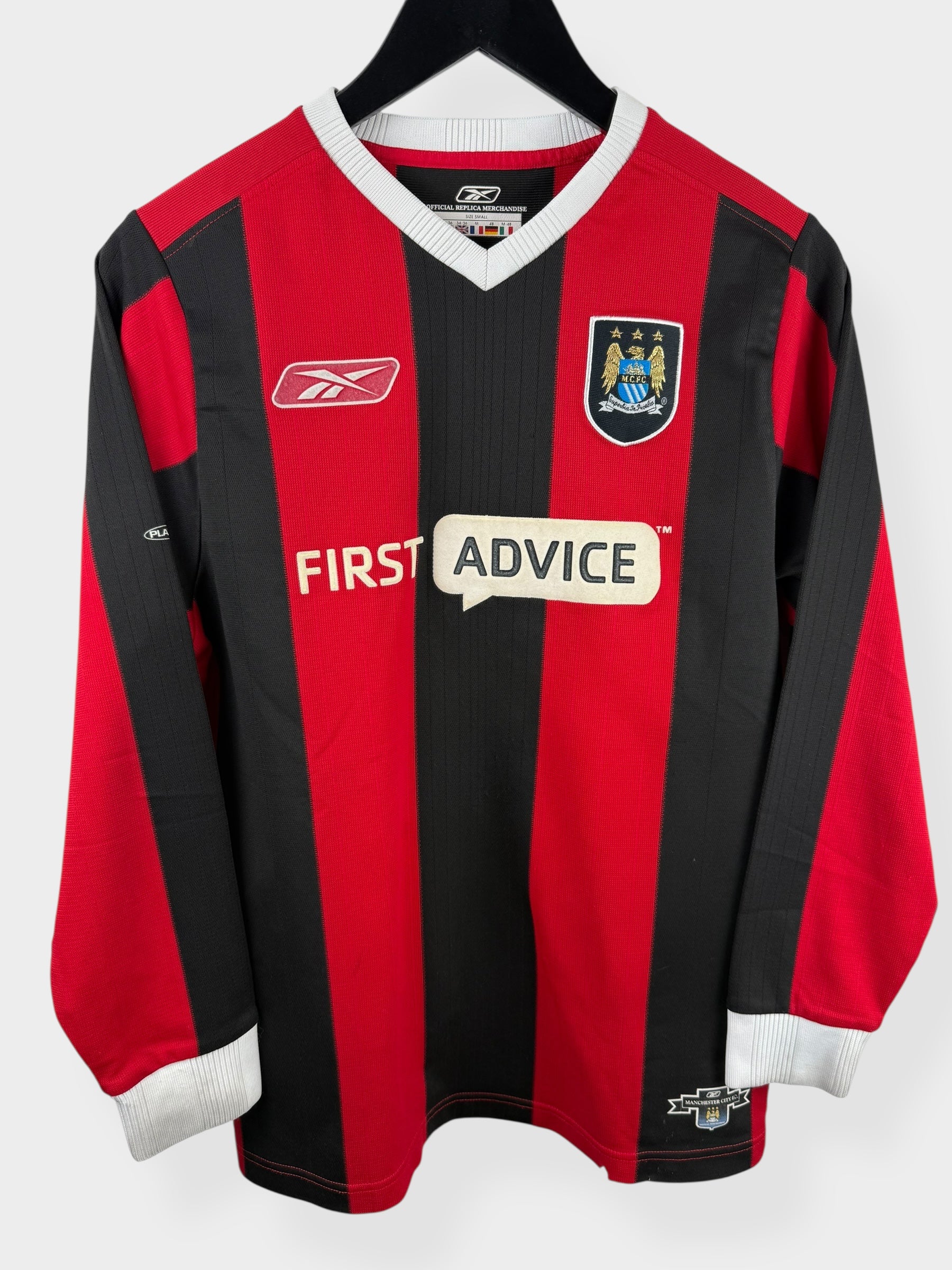 2003-04 MANCHESTER CITY AUSWÄRTSTRIKOT ANELKA #39 S LANGARM