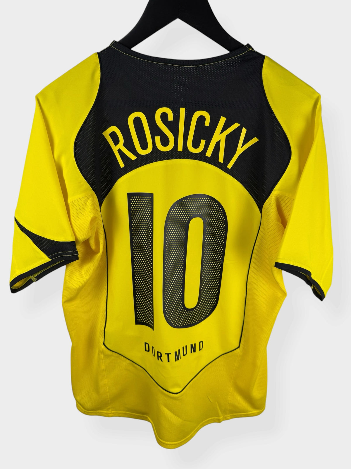 2004-05 BORUSSIA DORTMUND HOME SHIRT ROSICKY #10 S - Authentic Football Club