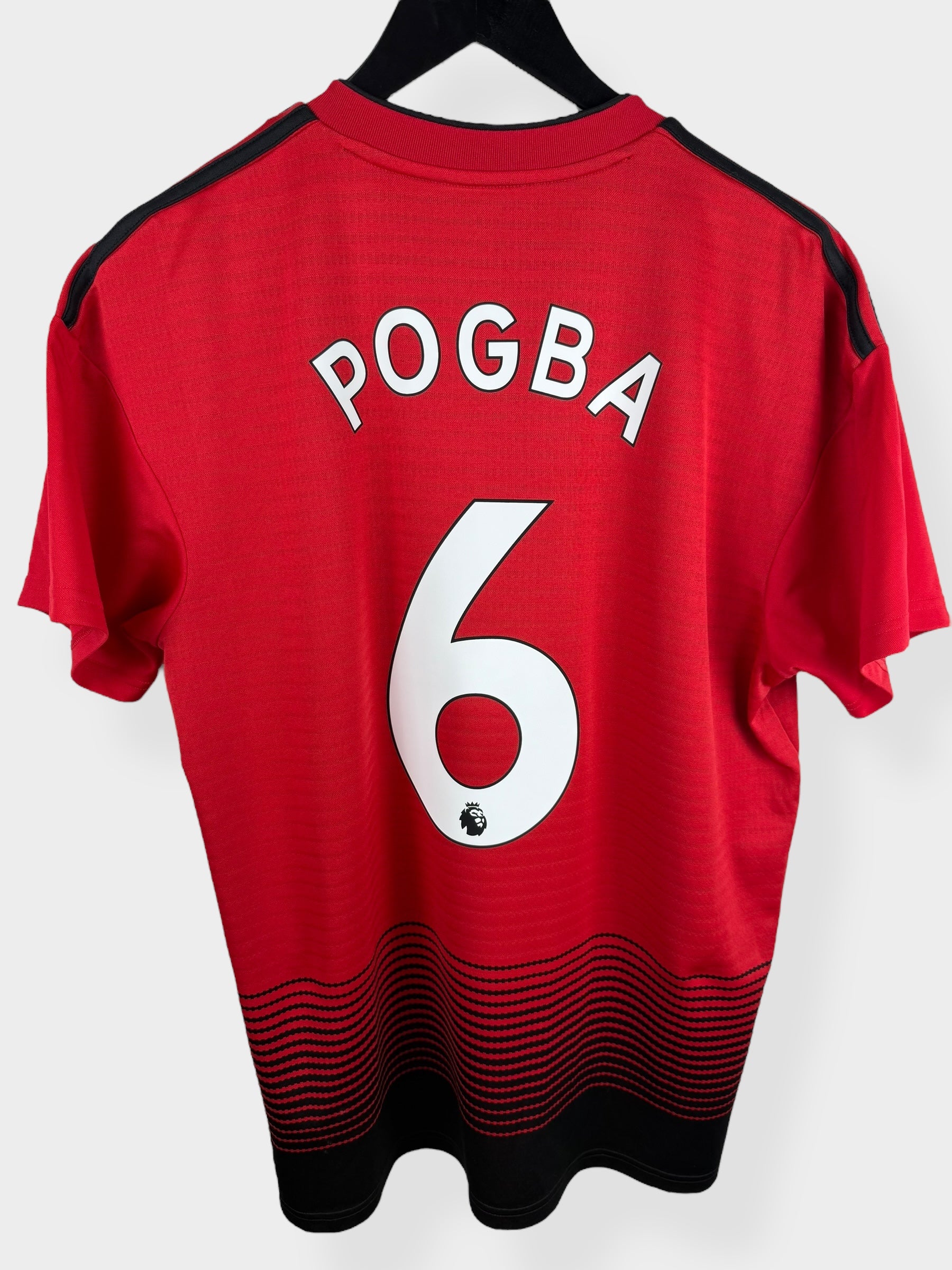 2018-19 MANCHESTER UNITED HOME SHIRT POGBA #6 L - Authentic Football Club