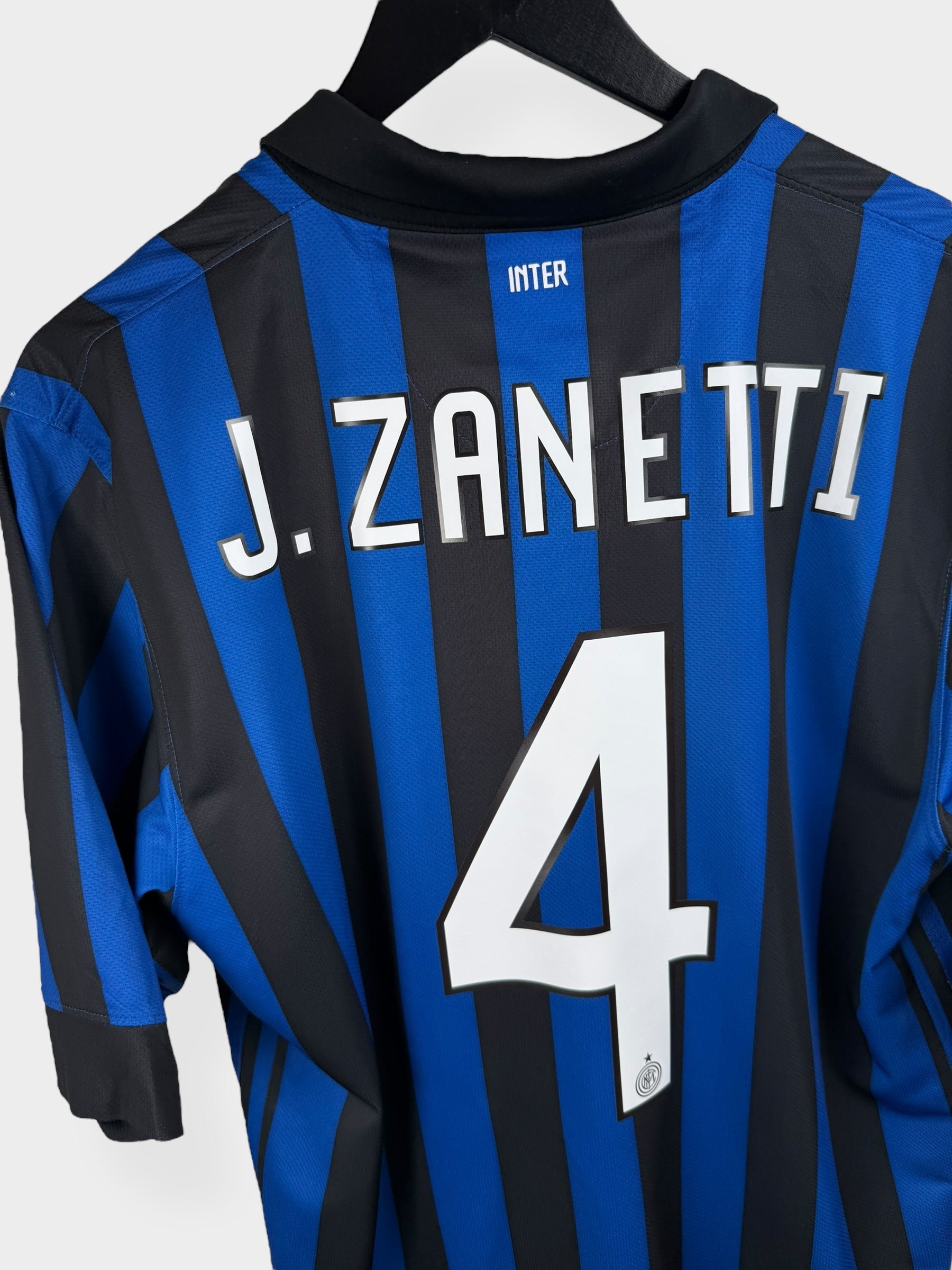 2011-12 INTER MILAN THUISSHIRT ZANETTI #4 L