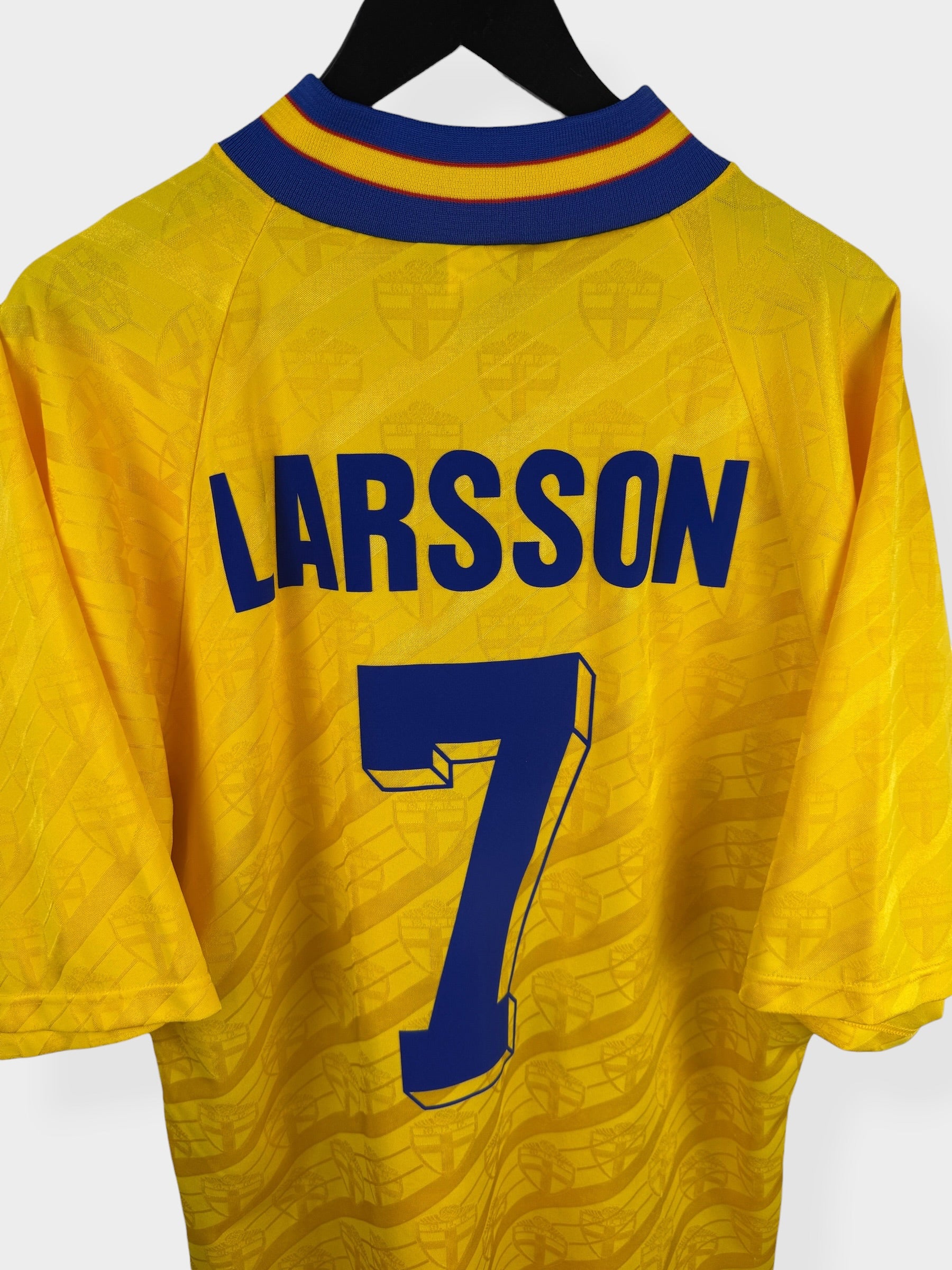 1994–96 SCHWEDEN HEIMTRIKOT LARSSON #7 XL