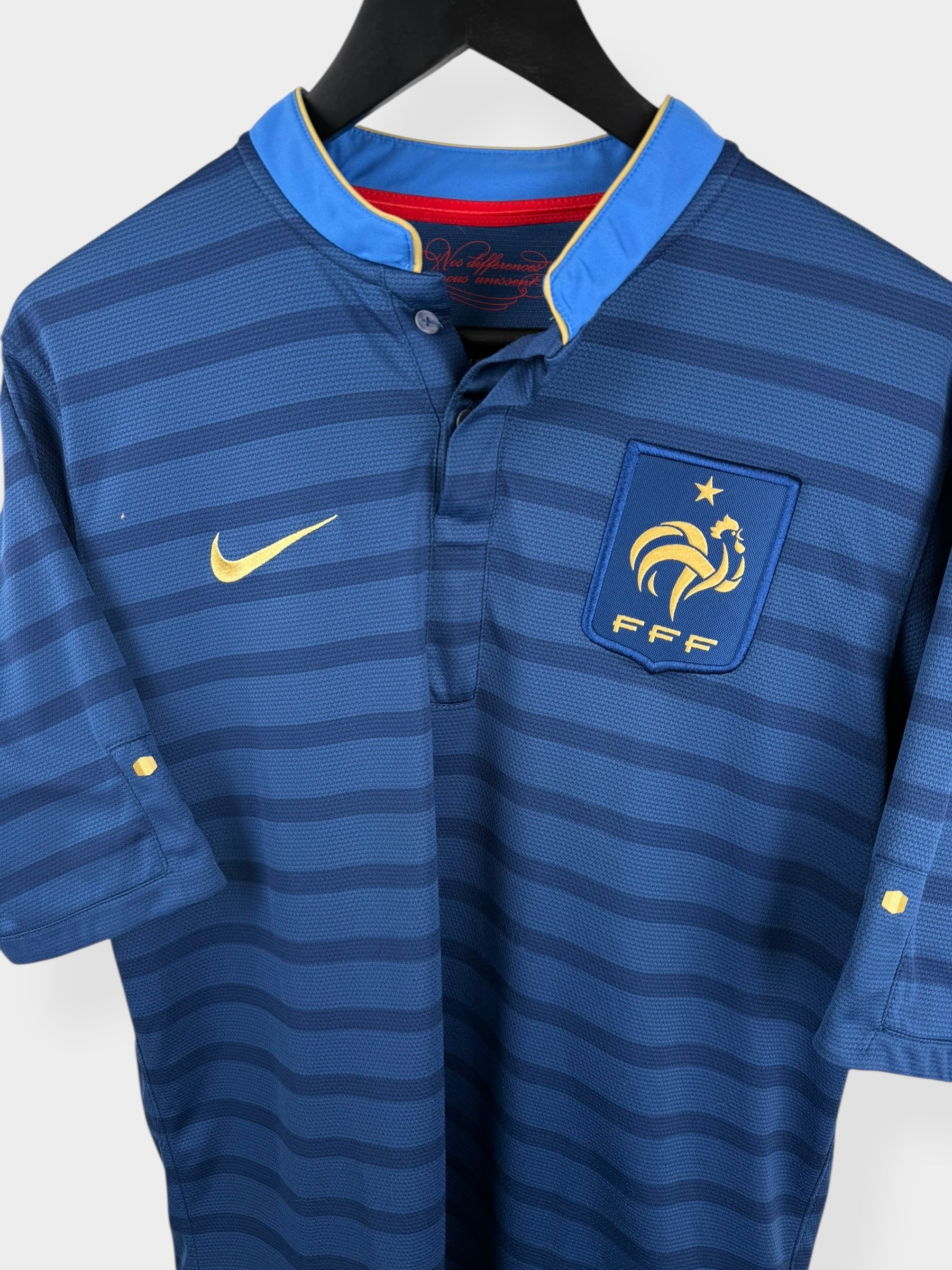 2012-13 FRANCE HOME SHIRT M - Authentic Football Club