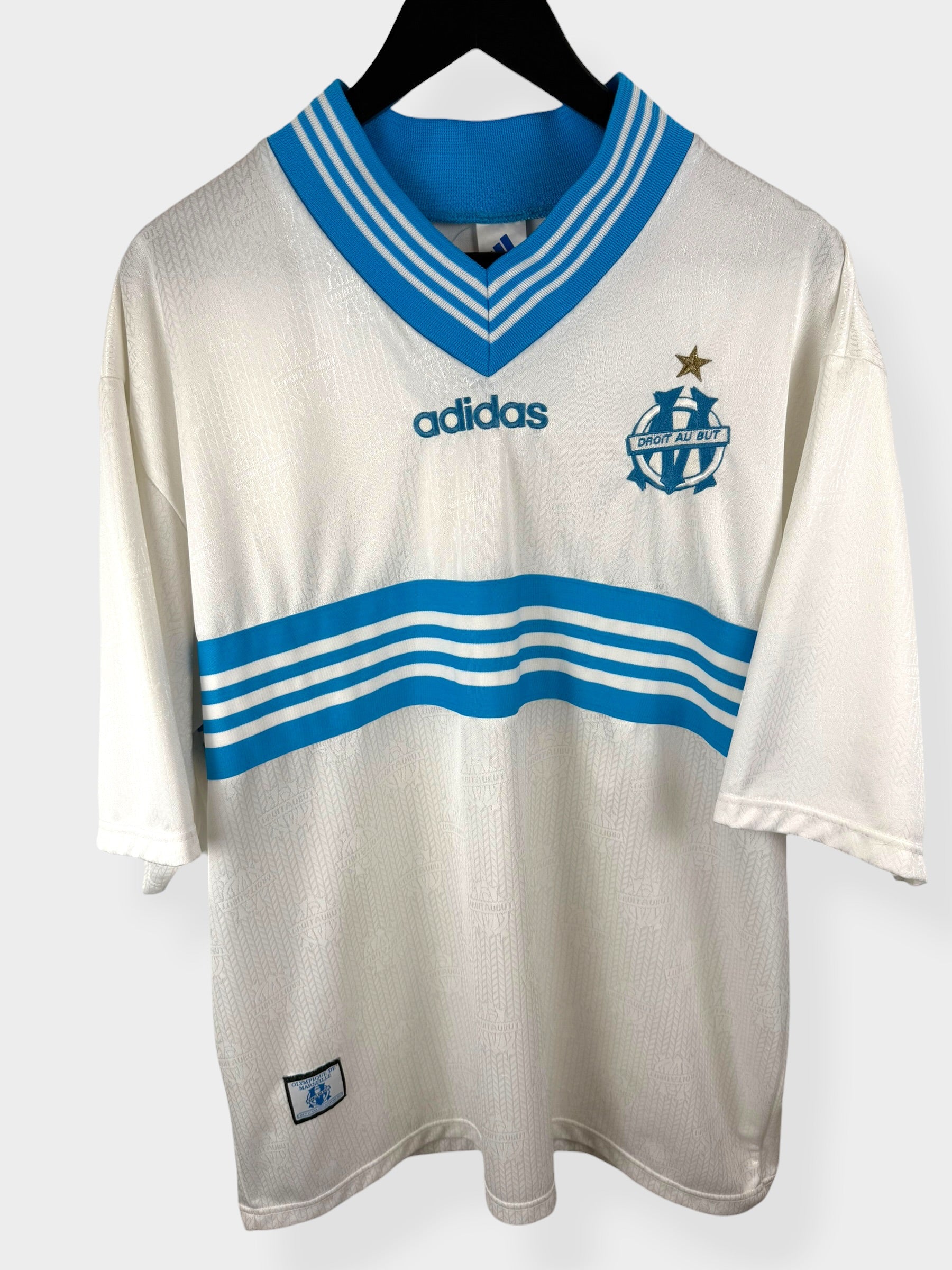 1997-98 OLYMPIQUE MARSEILLE HOME SHIRT XL