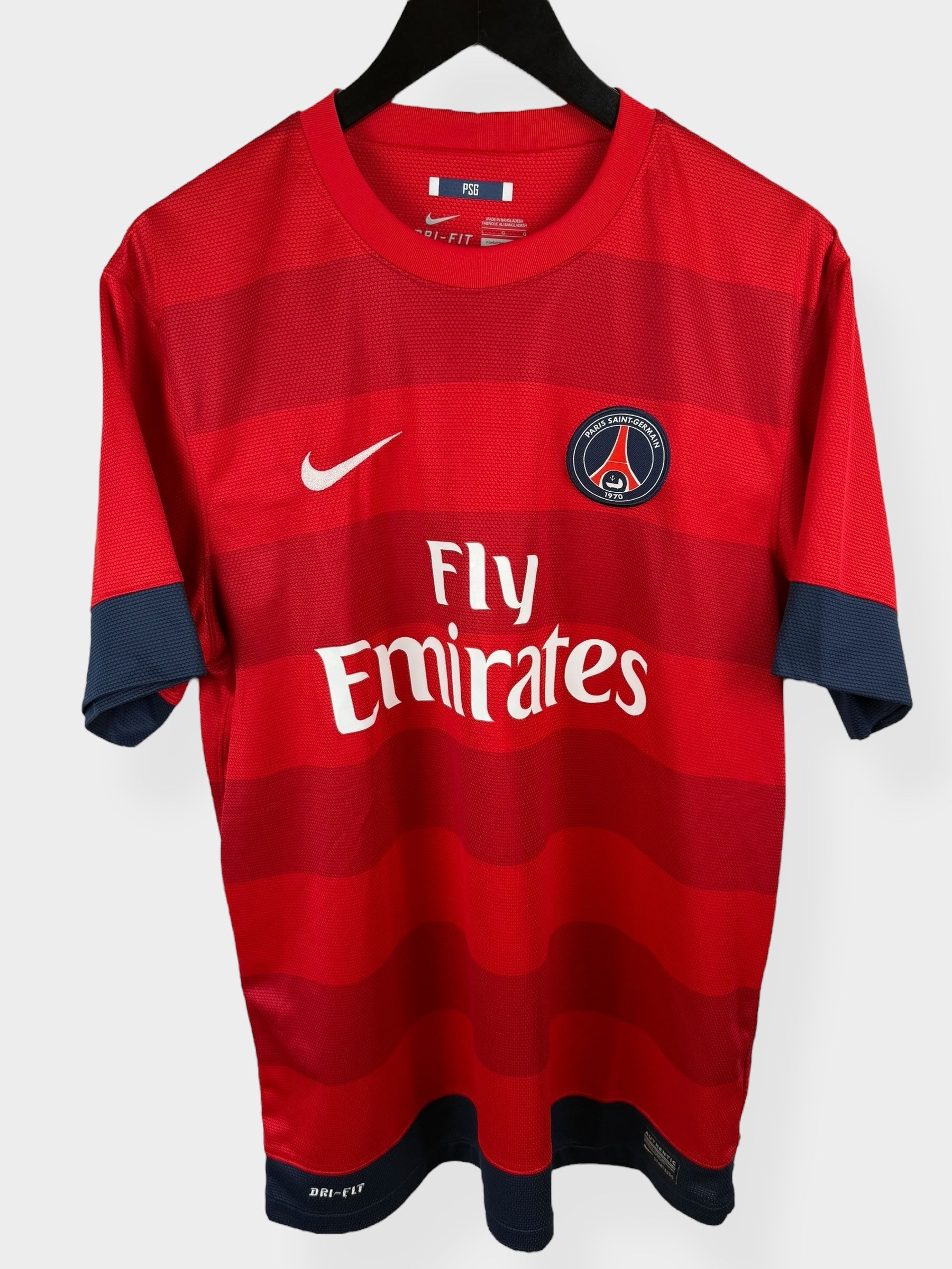 2012-13 PARIS SAINT-GERMAIN AUSWÄRTSTRIKOT VAN DER WIEL #23 L