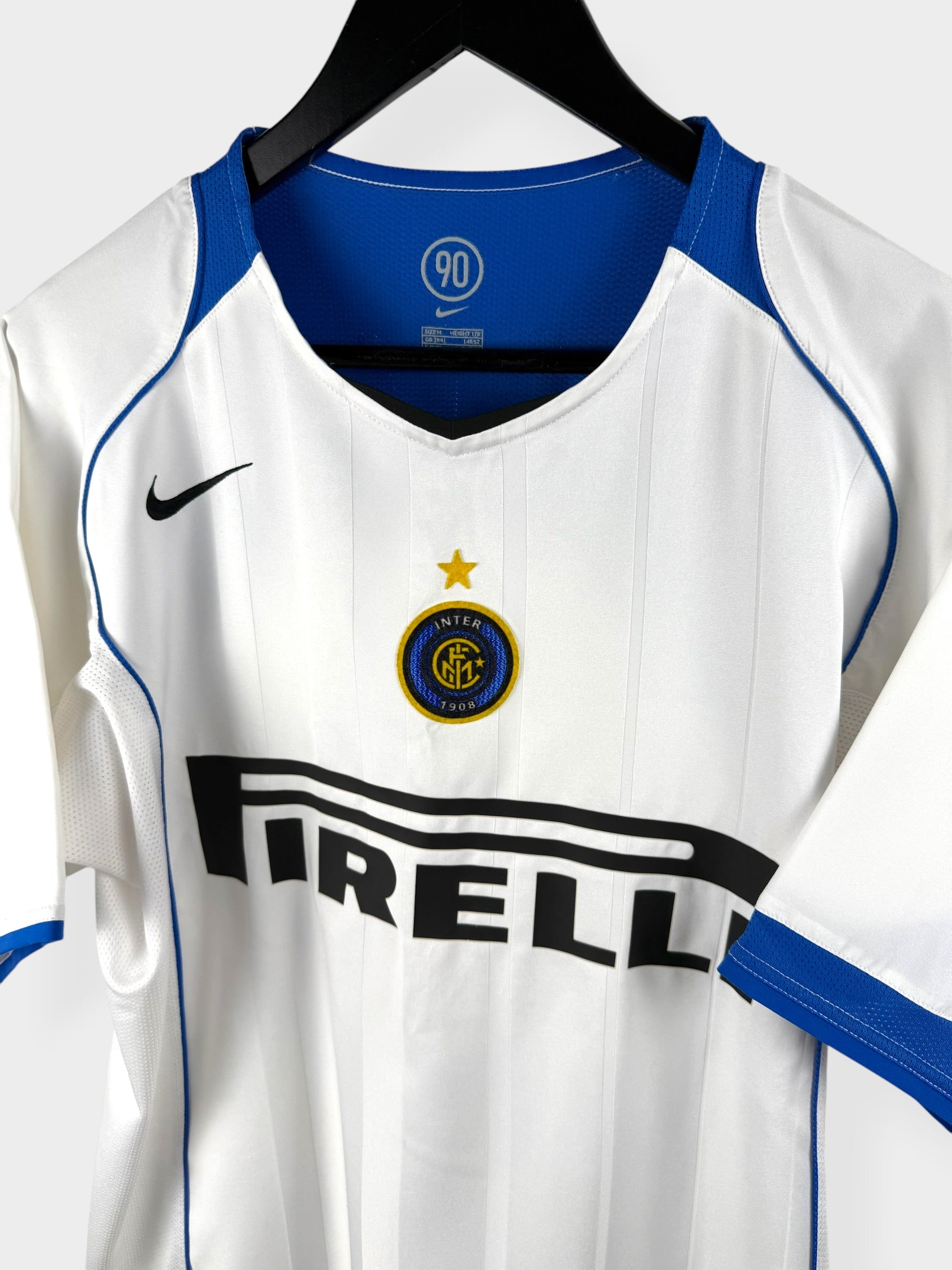 2004-05 INTER MILAN AUSWÄRTSTRIKOT ADRIANO #10 M