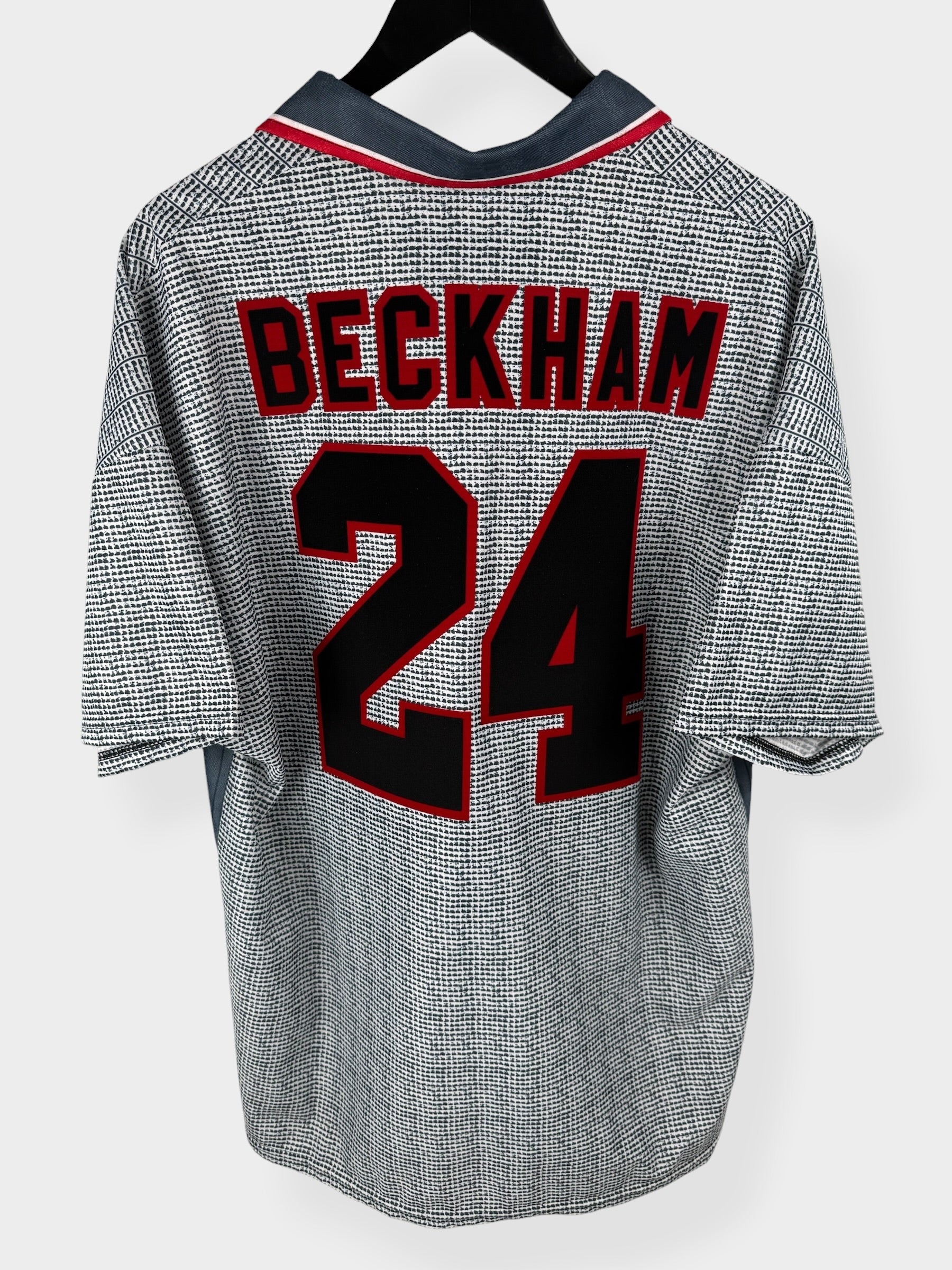 1995-96 MANCHESTER UNITED AWAY SHIRT BECKHAM #24 XL