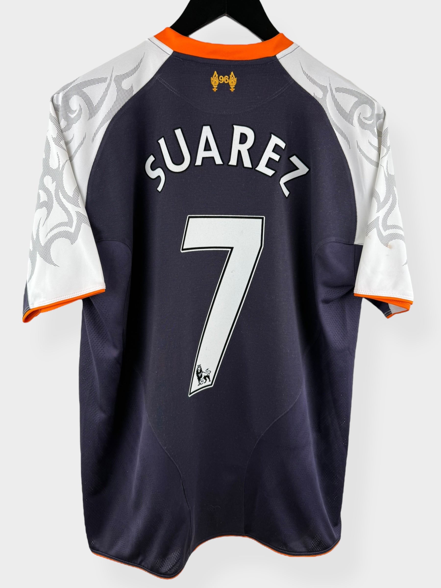 2012-13 LIVERPOOL DRITTES TRIKOT SUAREZ #7 M