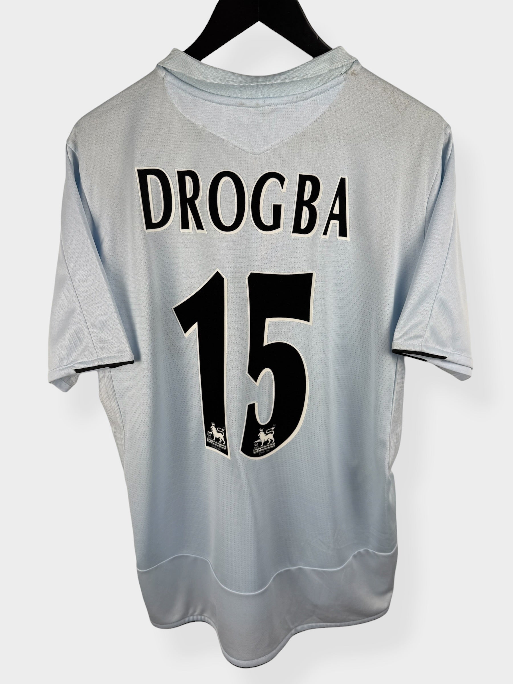 2005-06 CHELSEA AWAY SHIRT DROGBA #15 L