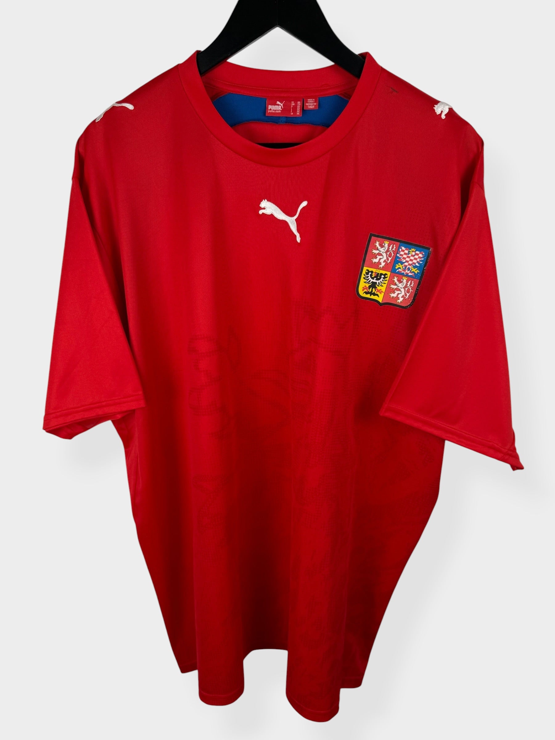 2006-08 CZECH REPUBLIC HOME SHIRT XXL