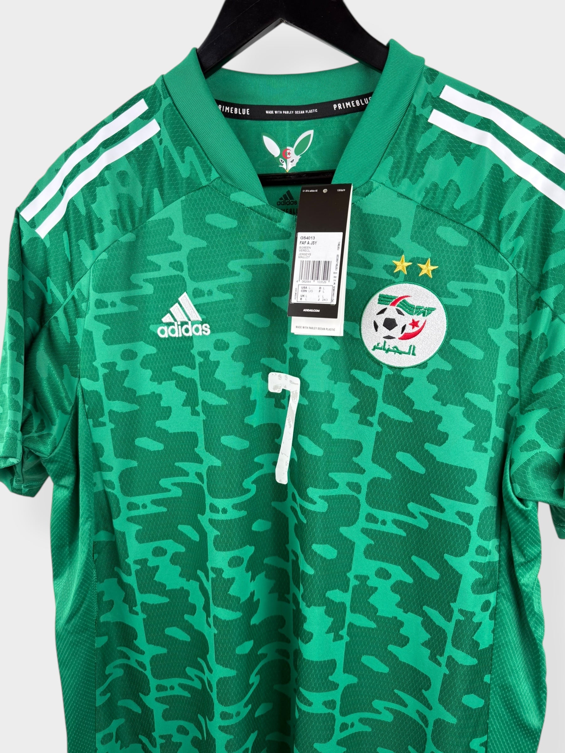 2020-21 ALGERIA AWAY SHIRT MAHREZ #7 L