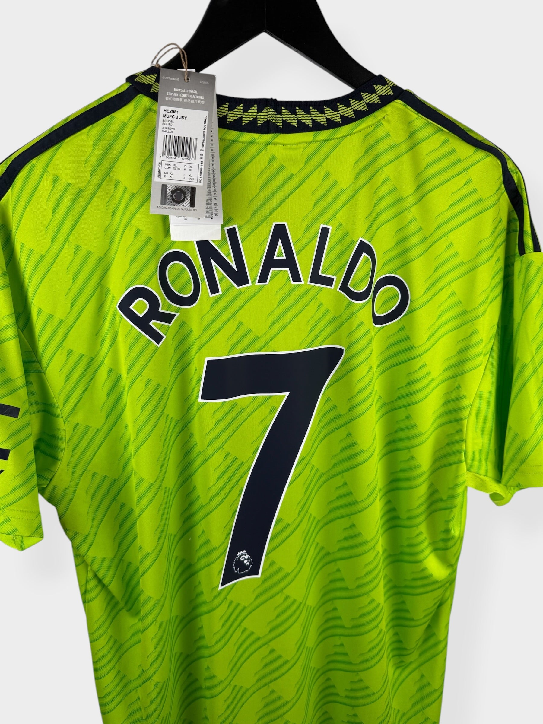 2022-23 MANCHESTER UNITED DRITTES TRIKOT RONALDO #7 XL