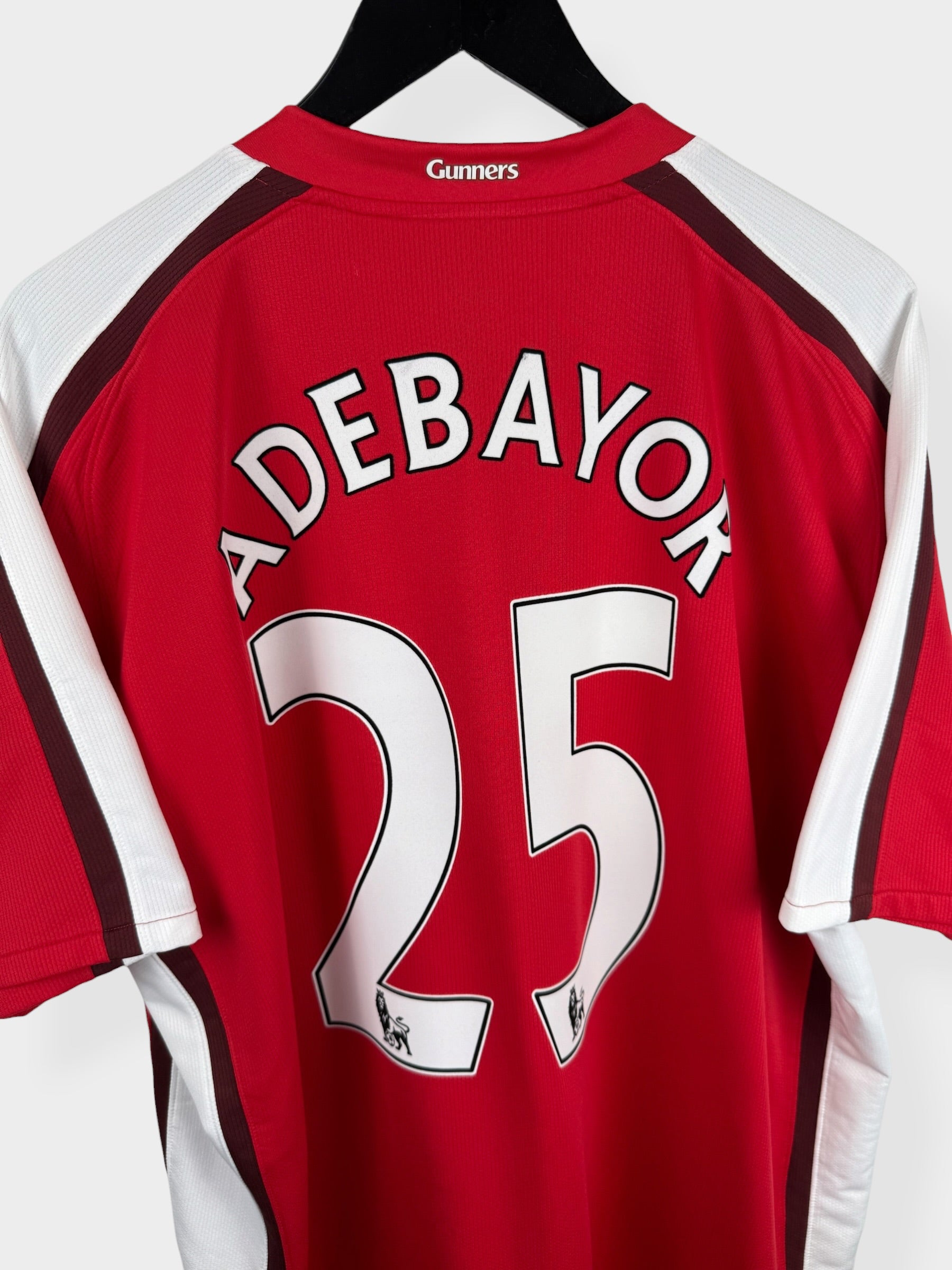 2008-10 ARSENAL HOME SHIRT ADEBAYOR #25 XXL
